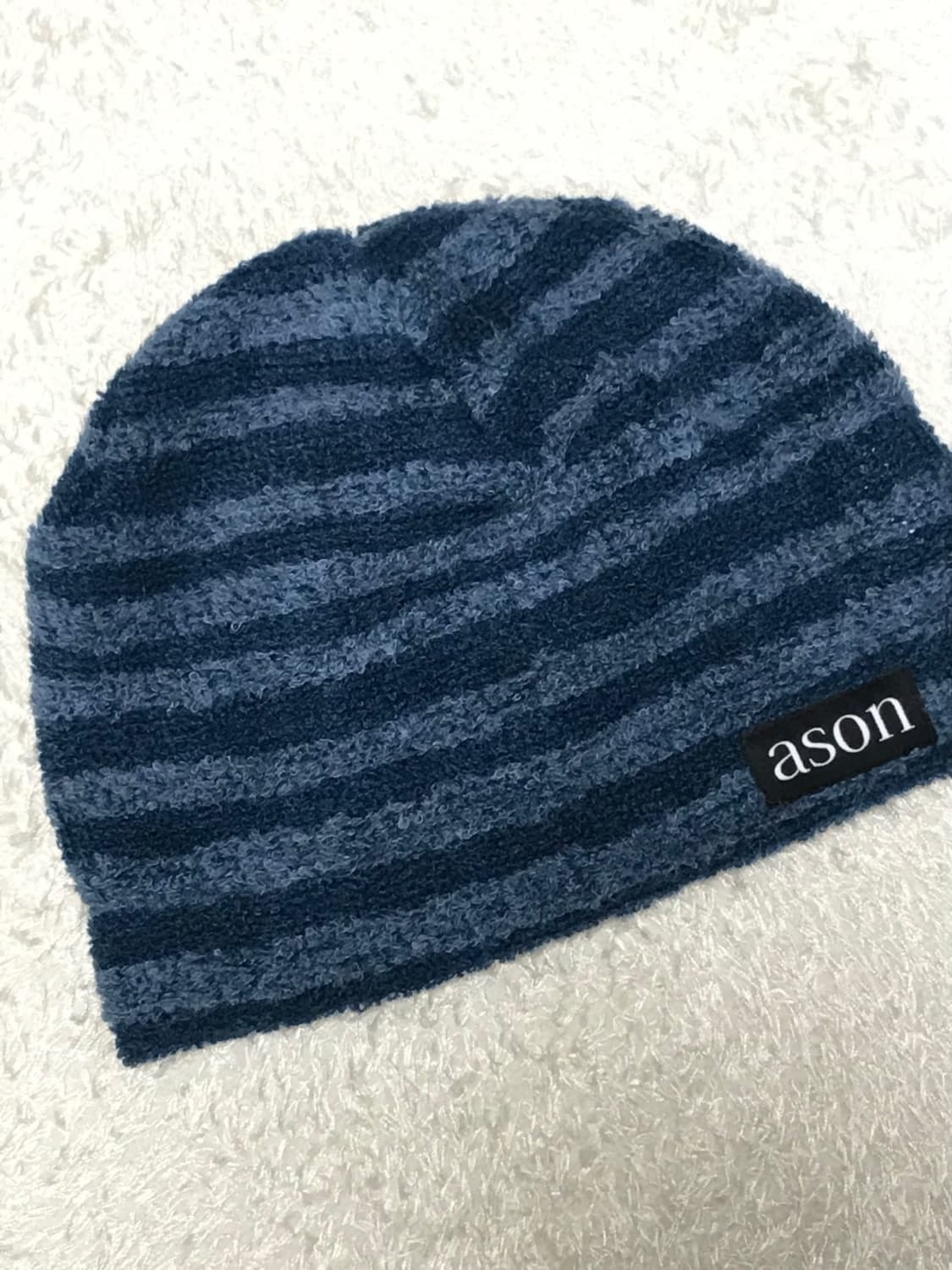 애즈온 비니 CHESHIRE BEANIE 블루 상품이미지2