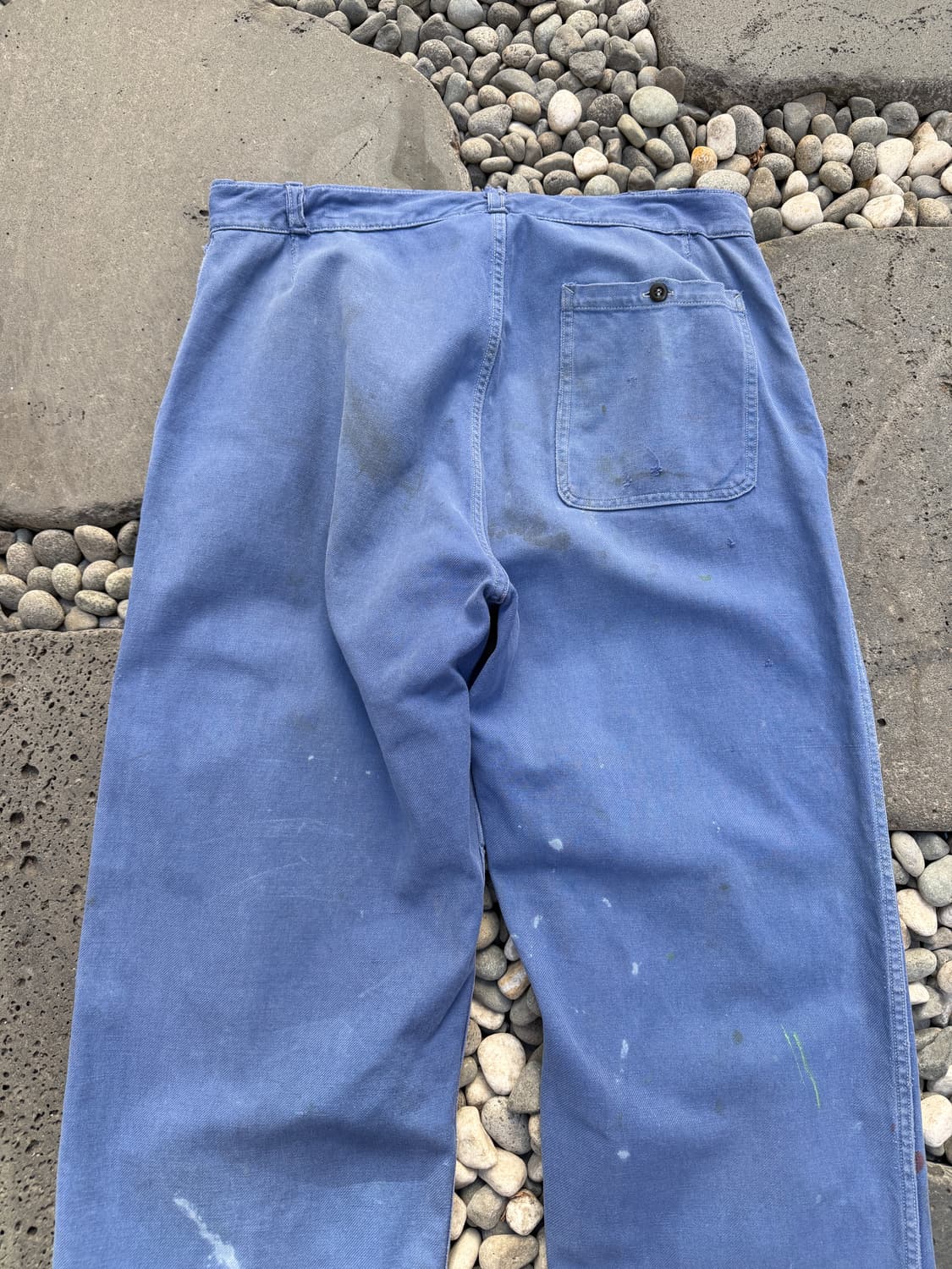 FADED WASHED BLUE PATCHWORK 프렌치워크팬츠 상품이미지6