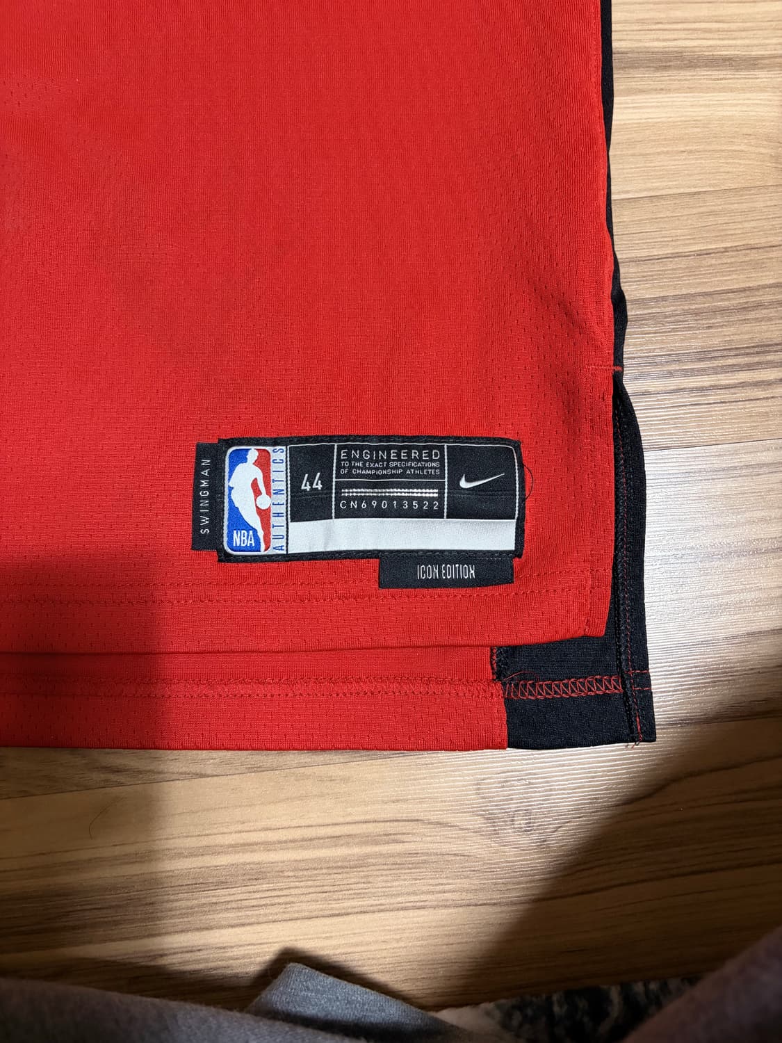 나이키 휴스턴 로켓츠 스윙맨 져지 M(남성), Nike nba 상품이미지4