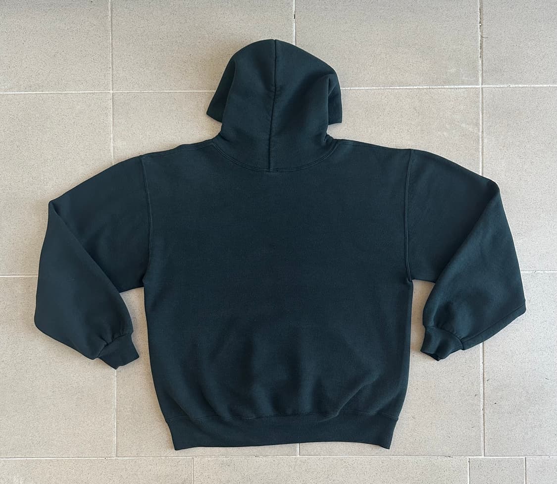 90s 빈티지 러셀 후드 블랙 L USA 상품이미지2