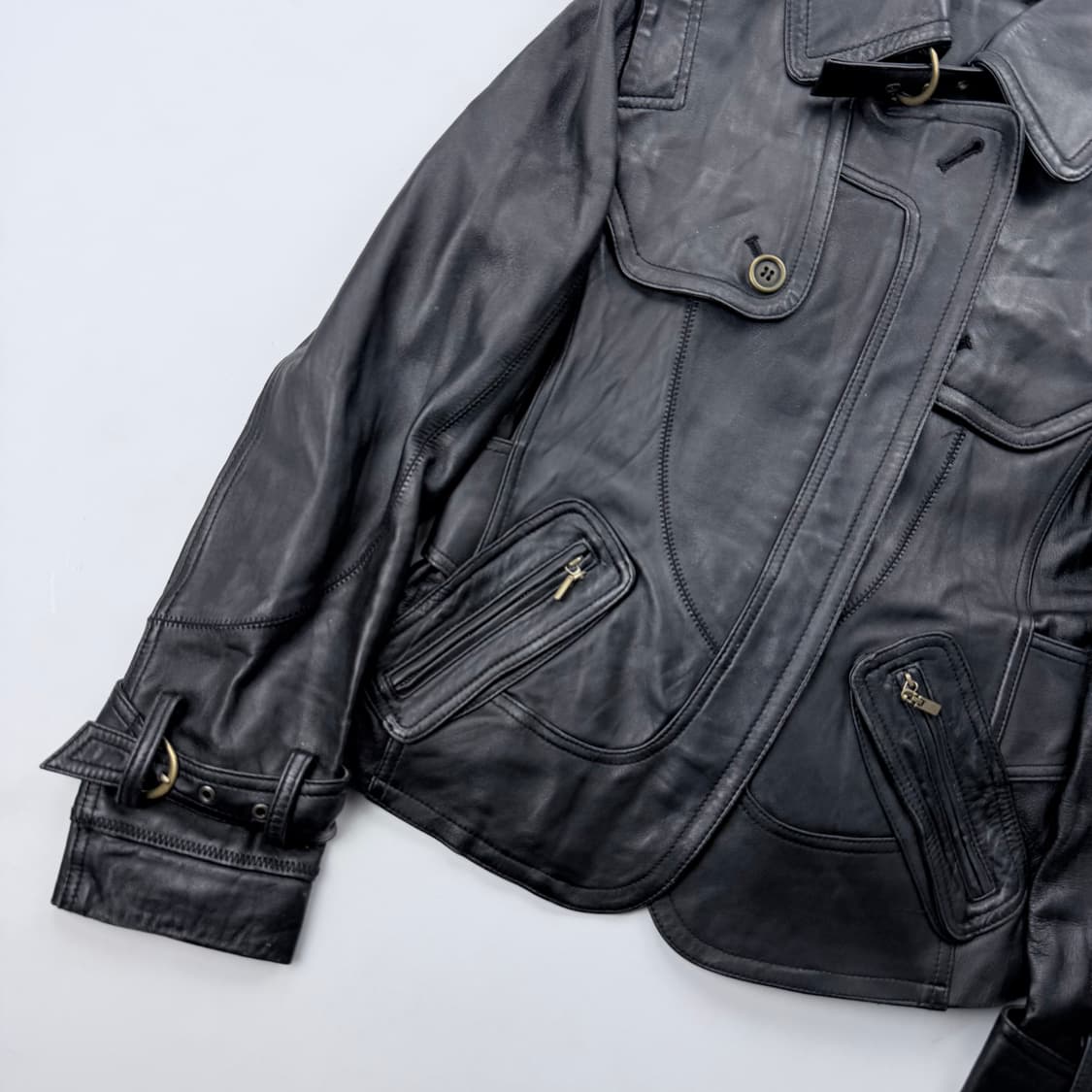 Vintage 양가죽 자켓 상품이미지3