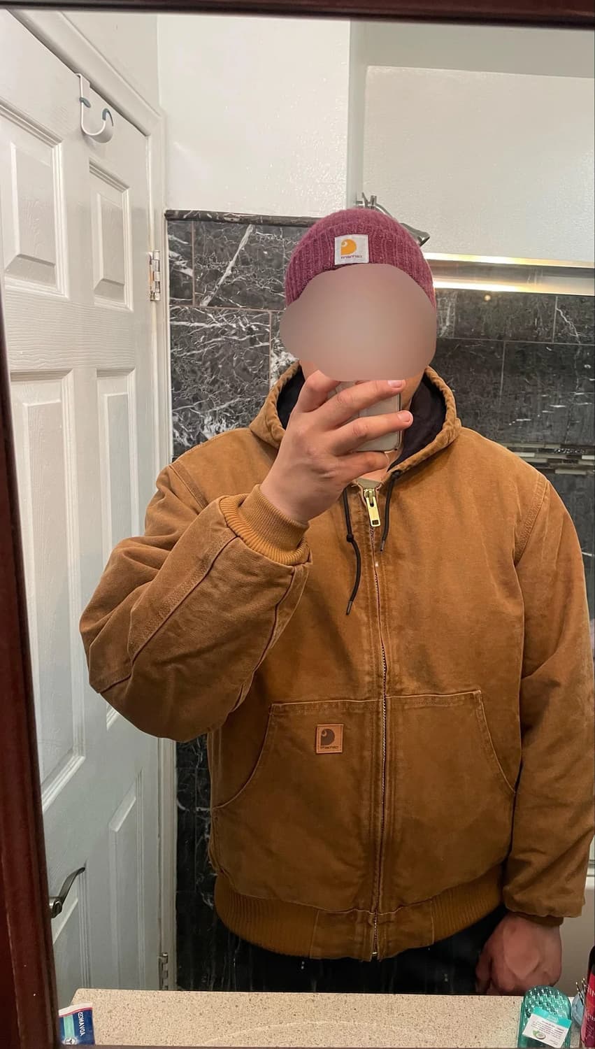 (XL)칼하트 덕 액티브 후드자켓 J130 BRN 칼하트브라운 상품이미지10