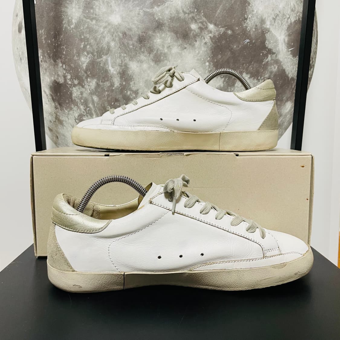 정품 40) 골든구스 실버탭 스니커즈 255~260 상품이미지2