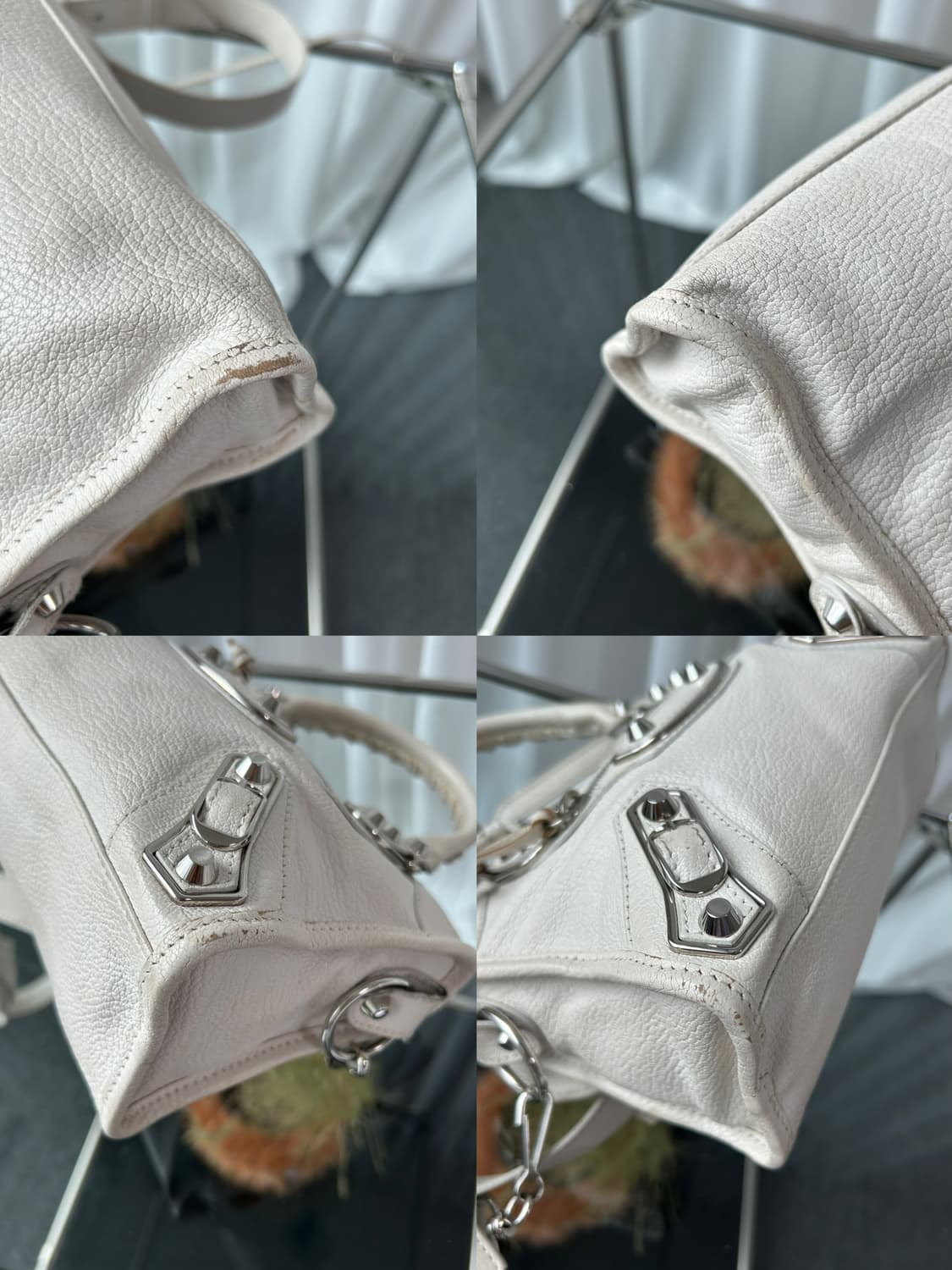 발렌시아가 메탈릭 엣지 시티 모터백 상품이미지8