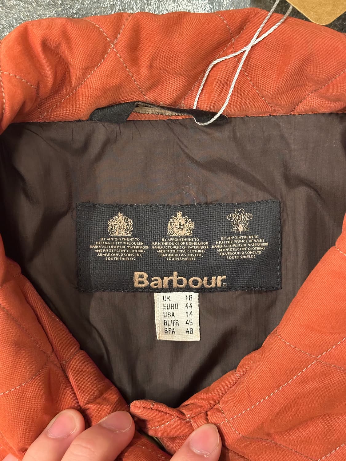 Barbour 바버 우먼스 리데스데일 퀼팅 점퍼 XL 상품이미지3