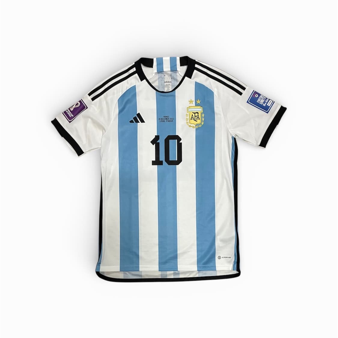 [새상품] 22-24 아디다스 아르헨티나 카타르월드컵 메시 홈 유니폼 M 상품이미지2