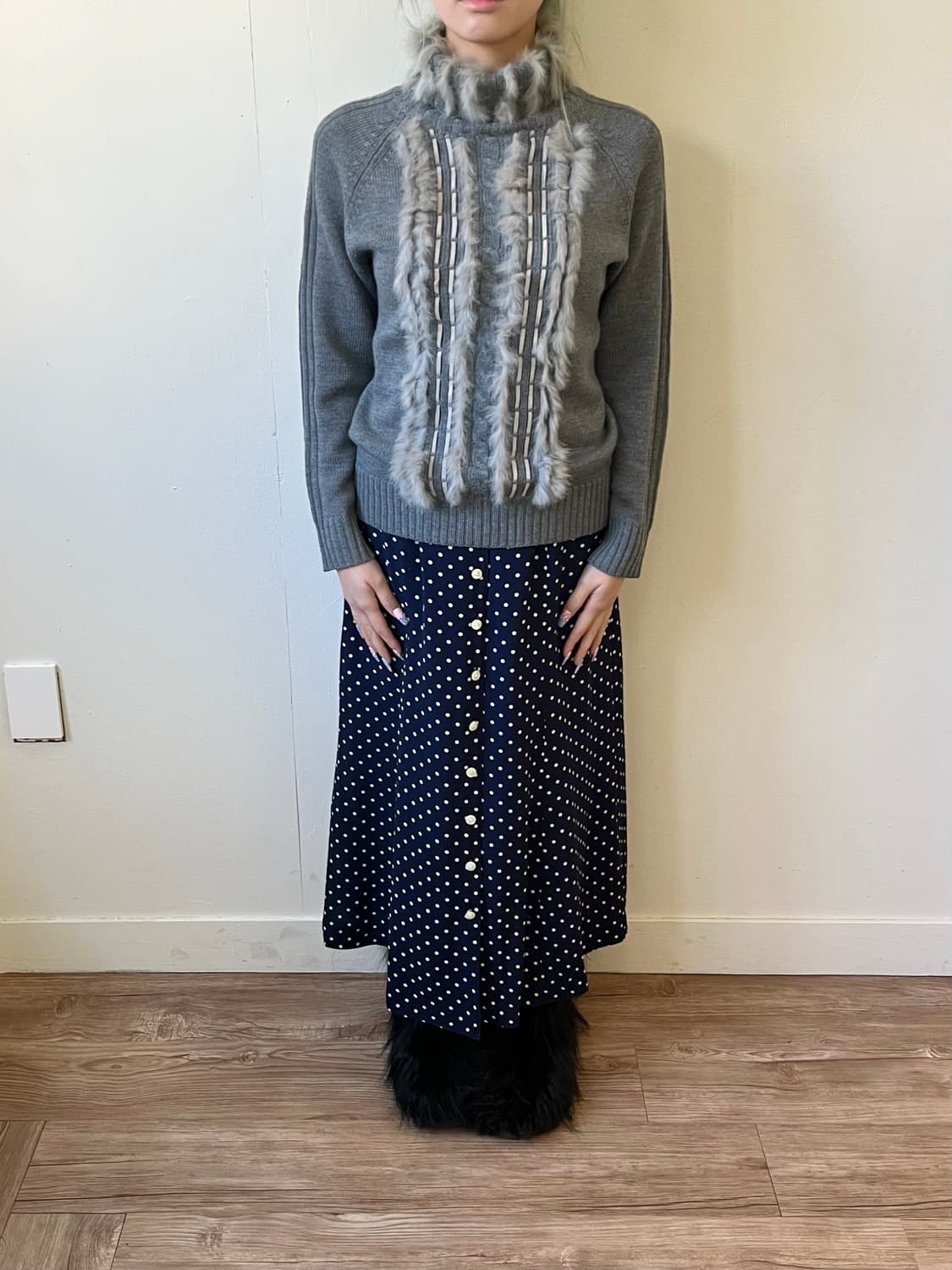 Cetus 그레이 퍼 터틀넥 상품이미지7