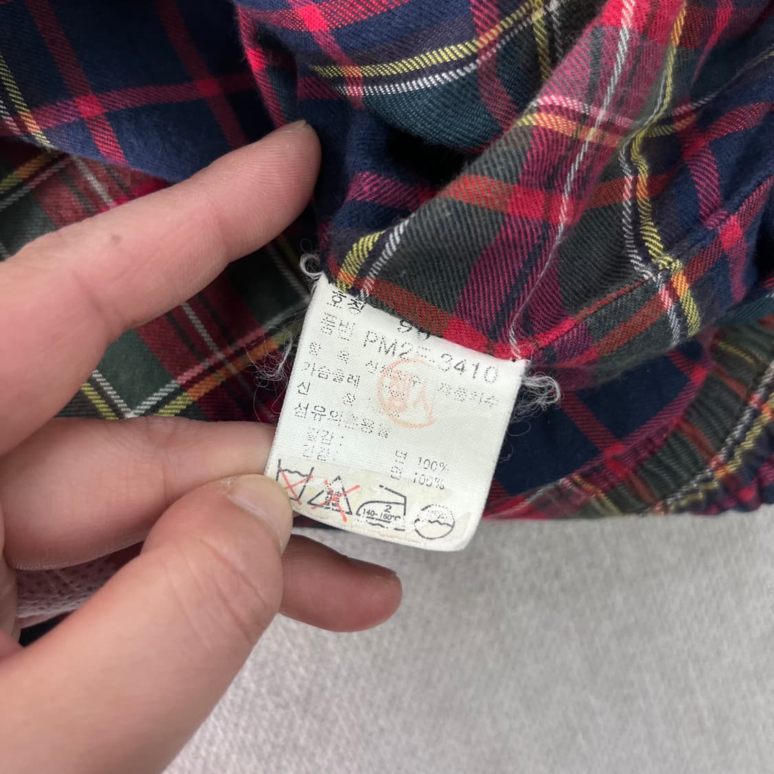 100 80s (일경물산)폴로랄프로렌 방패로고 블루종 자켓 상품이미지6