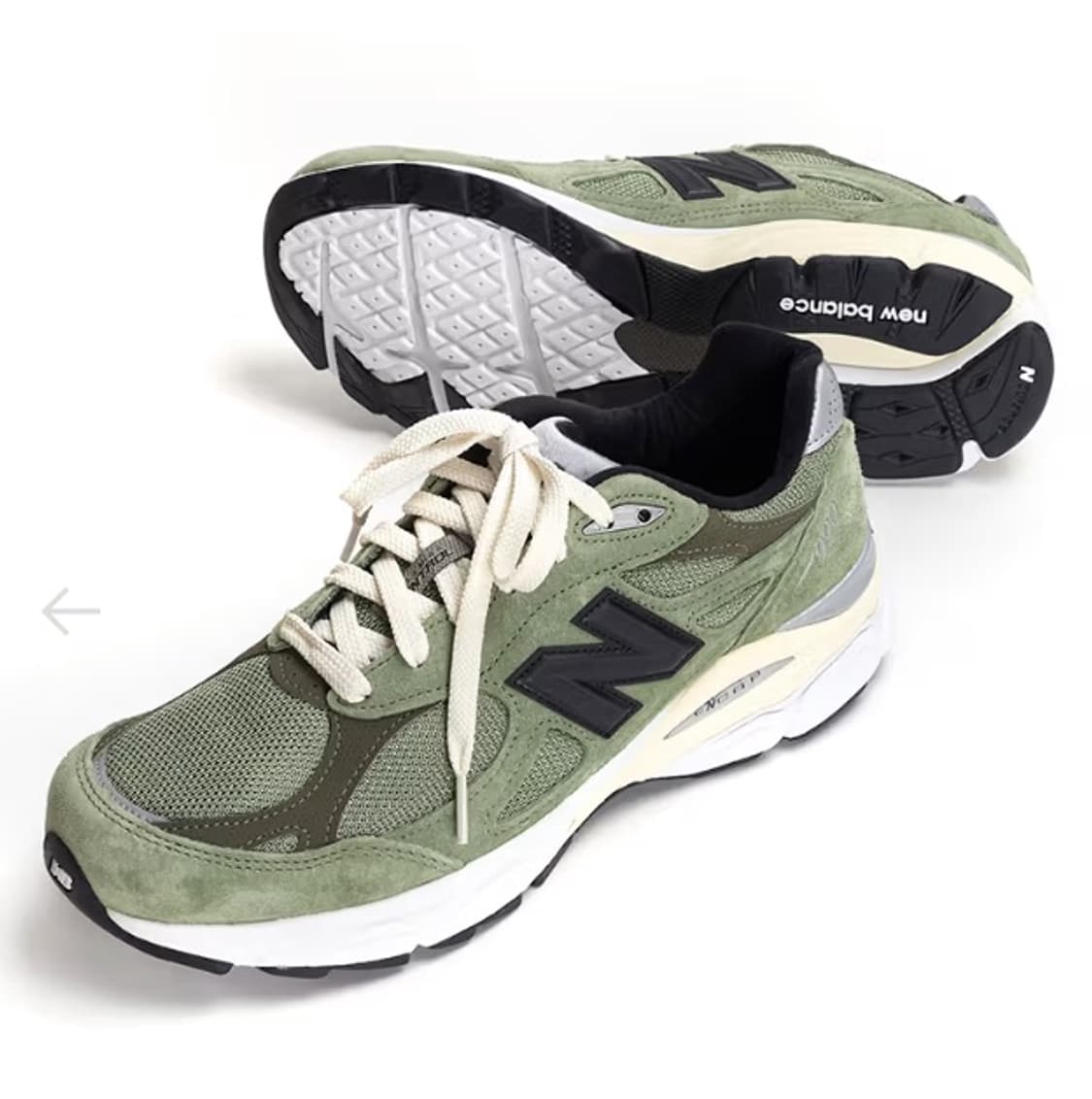 뉴발란스 iii자운드 990v3 올리브 290 상품이미지1