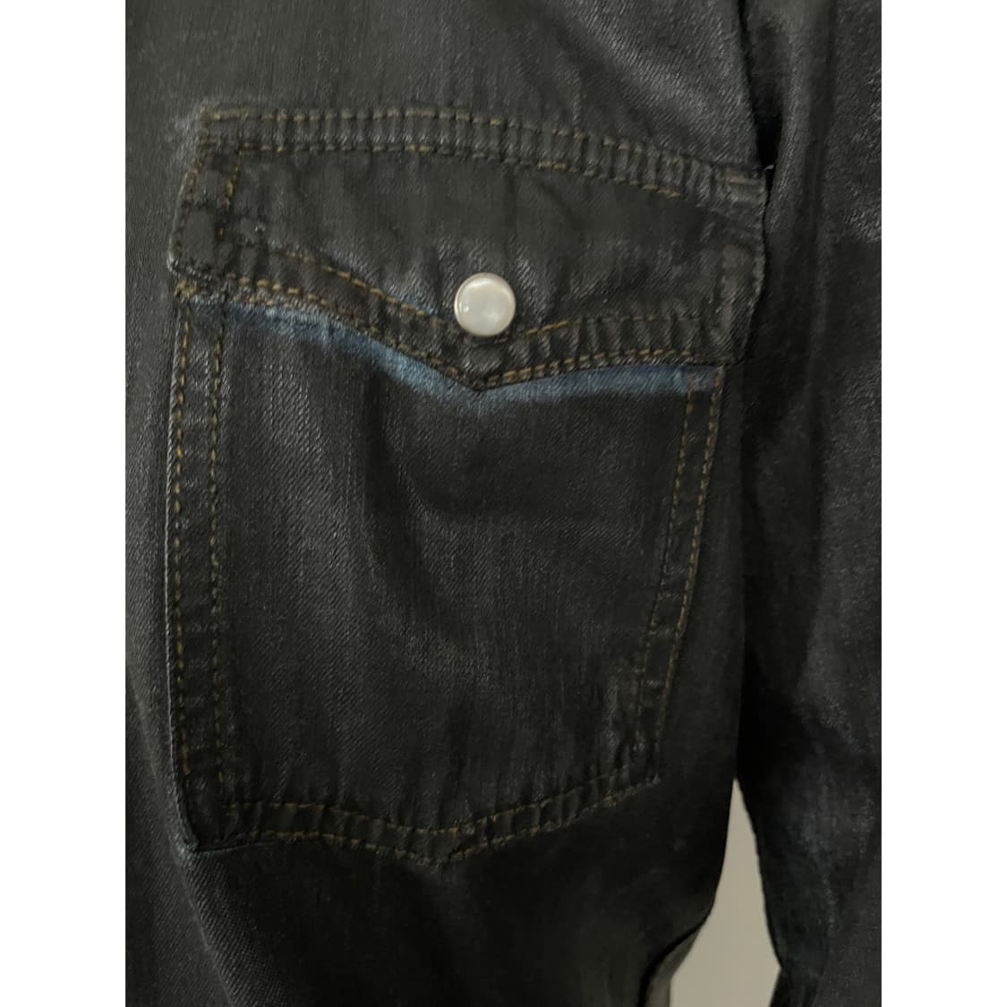 painted denim shirts 상품이미지5