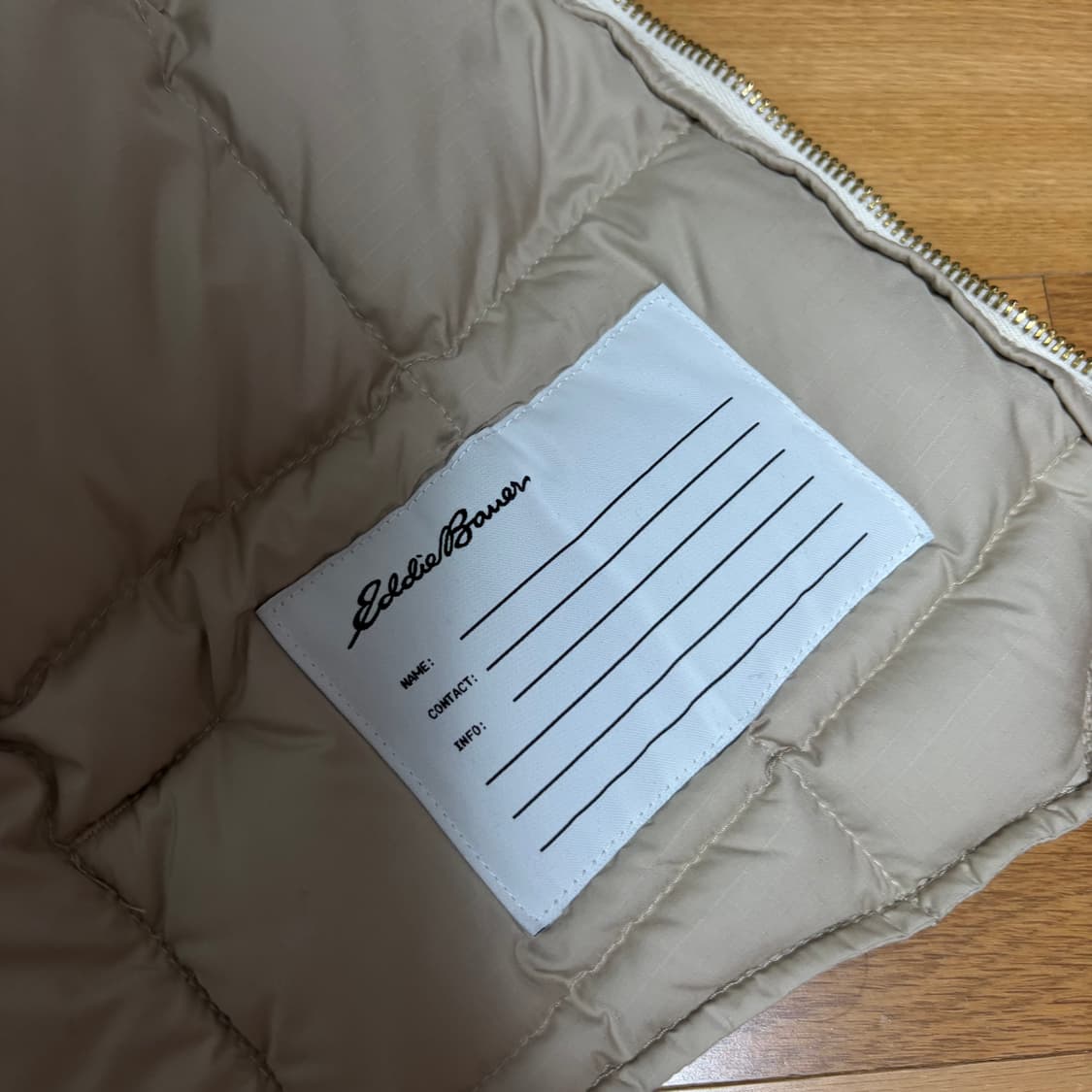 자운드 에디바우어 베스트 m 베이지 상품이미지4