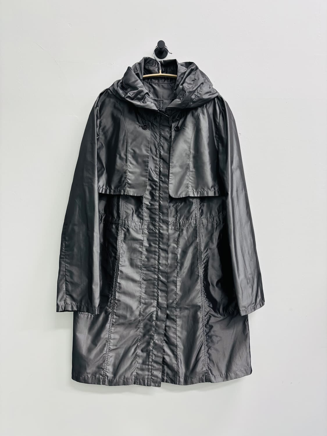 SPECCHIO 스피치오 숄카라 후드 자켓 상품이미지1