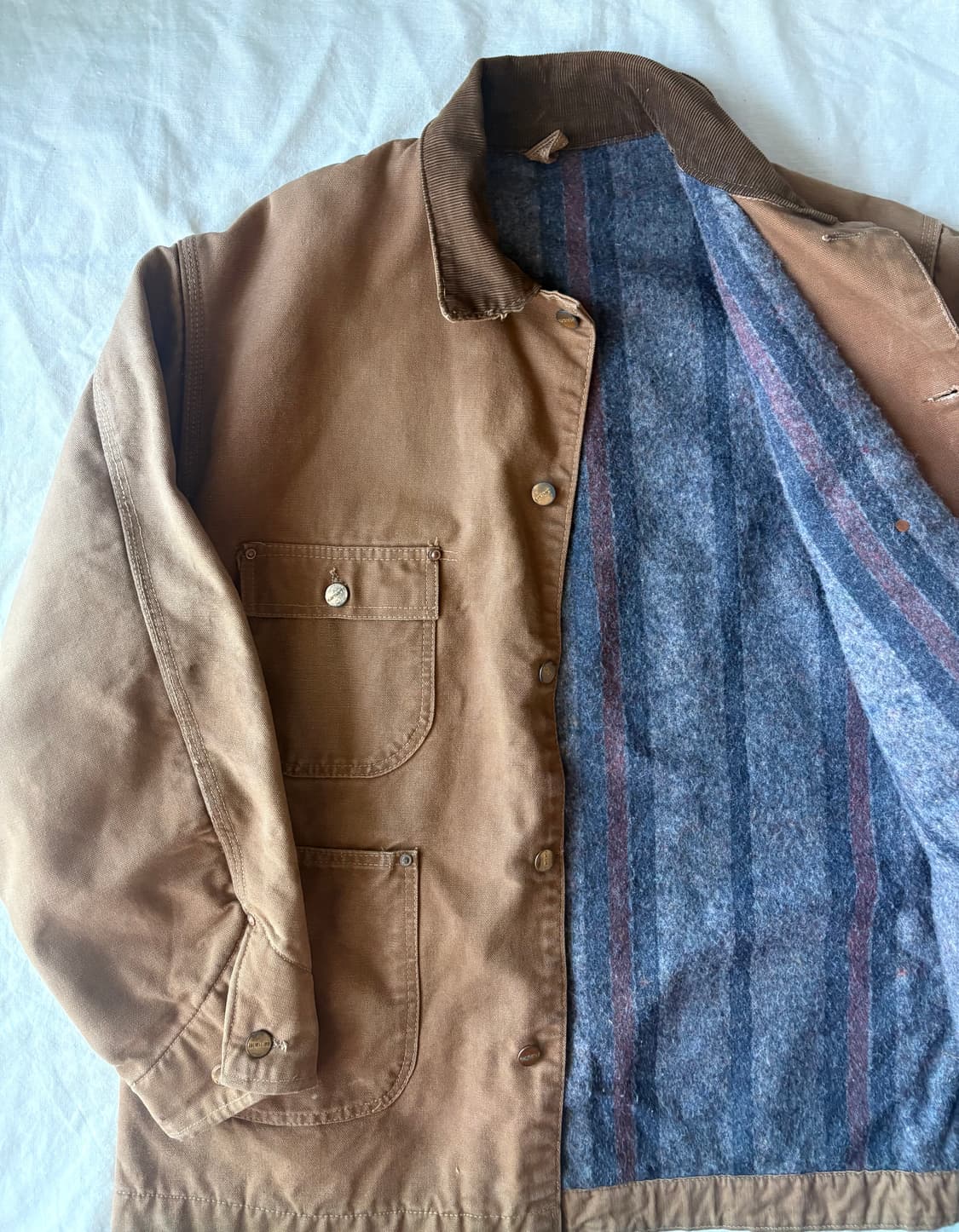 Vintage 70s carhartt 6blc 초어 자켓 상품이미지4
