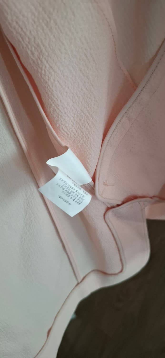 새상품) 타미힐피거 씨어써커 핑크 자켓 사이즈 2 상품이미지4