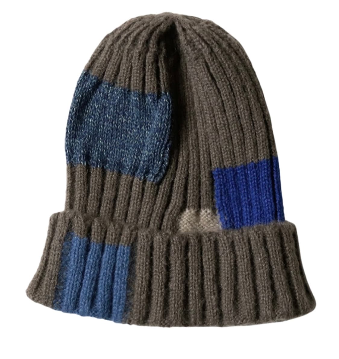 캐피탈 5G 울 츠기하기 니트 캡 그레이 상품이미지1