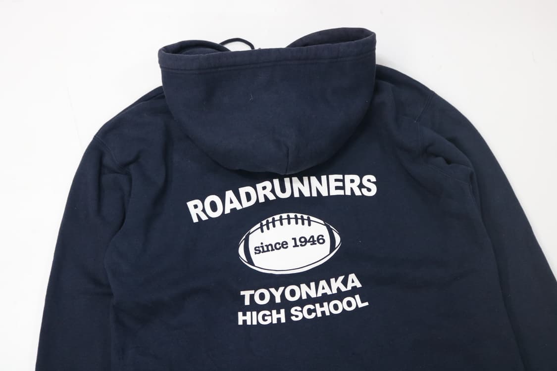 유나이티드 애슬 네이비 로드러너 후드 집업 (XL) 상품이미지3