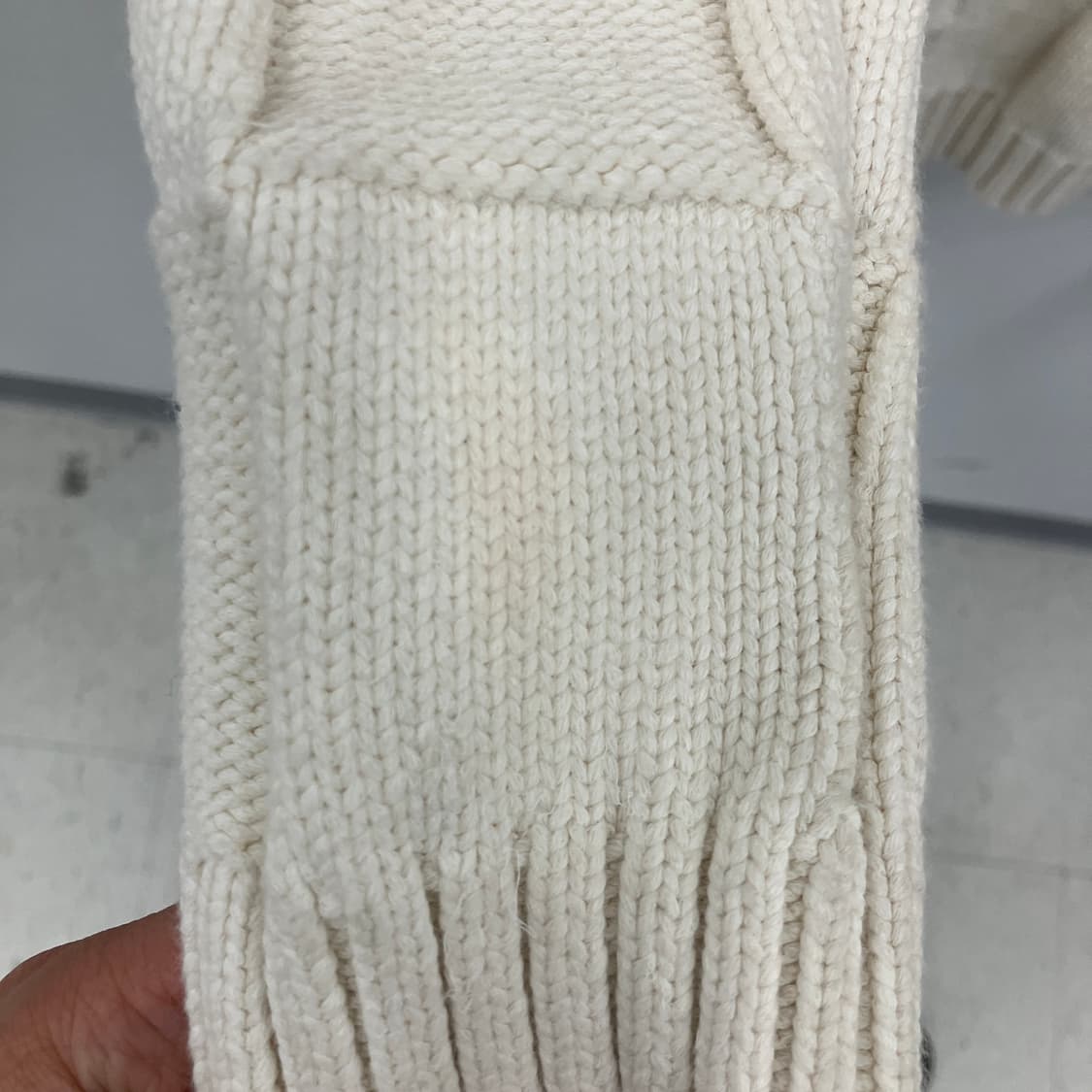 가니 코튼 로브 니트 가디건 상품이미지9