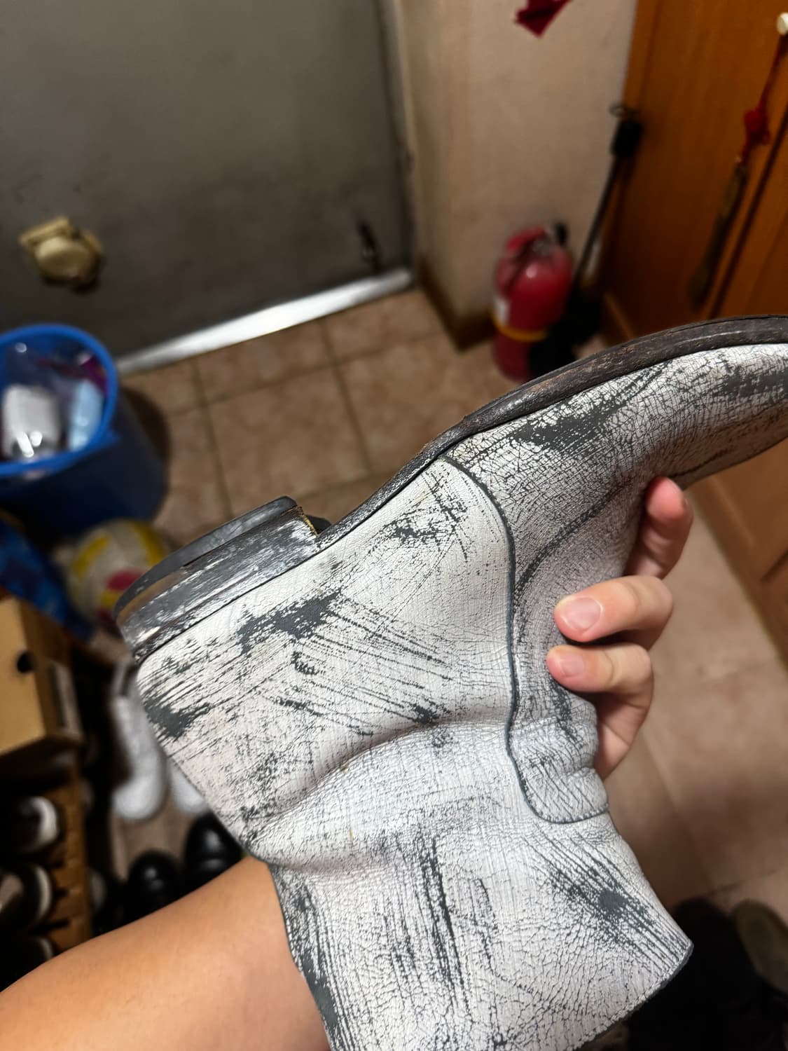 메종 마르지엘라 h&m 콜라보 크랙 부츠 상품이미지10