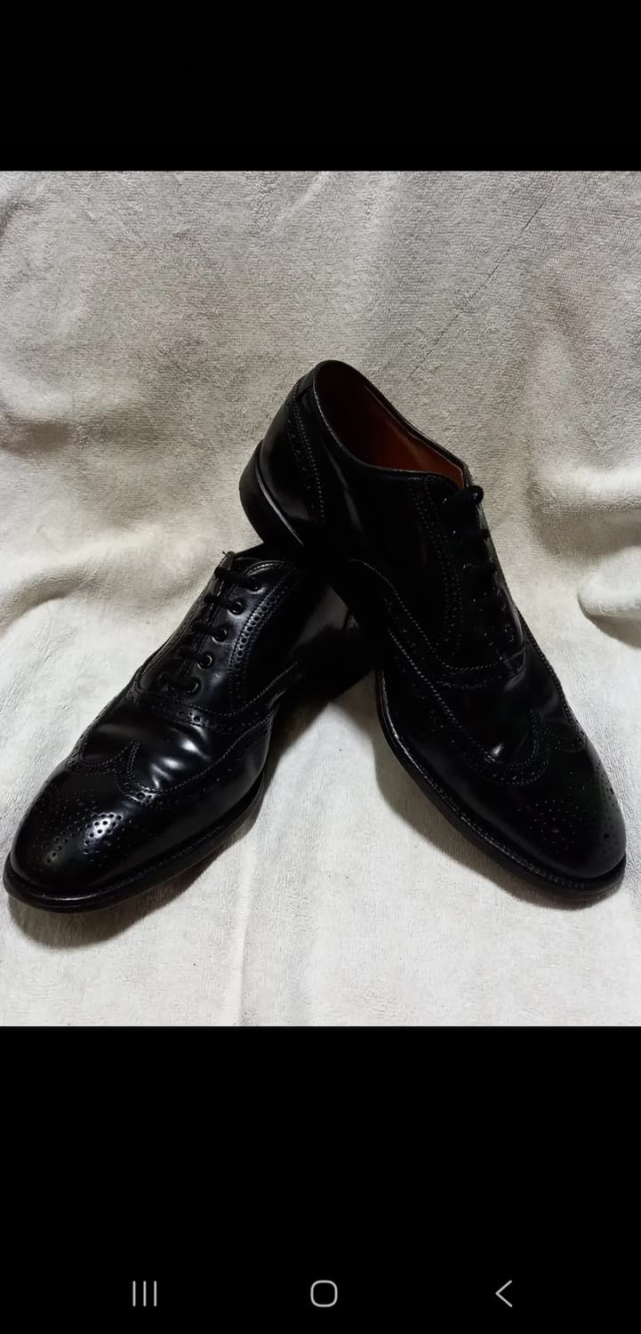 [판매] alden 9741 알든 9741 쉘 코도반 윙팁 발모랄 9 E 상품이미지10