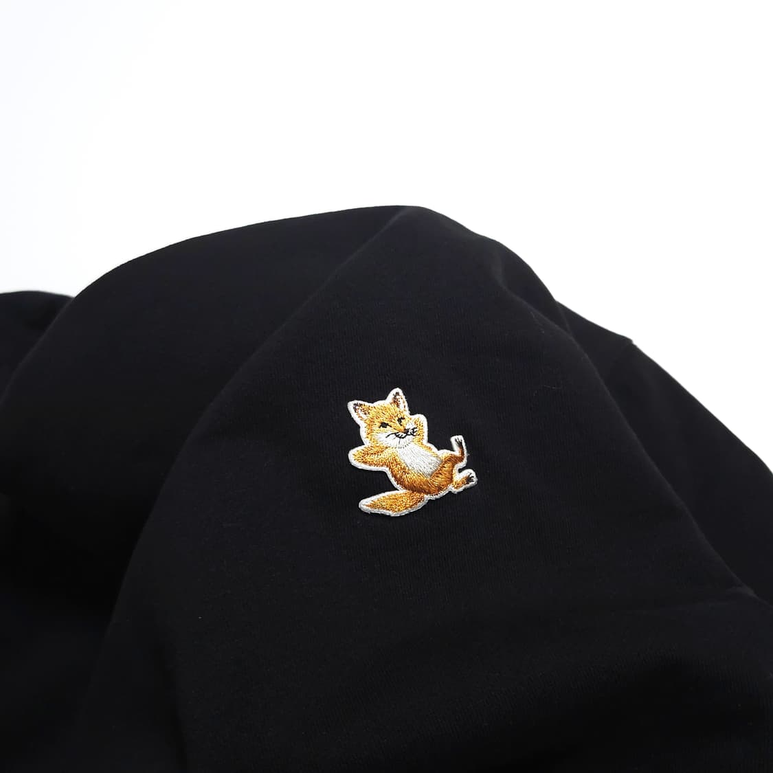 메종키츠네 칠렉스 폭스 후드 티셔츠 블랙 상품이미지3