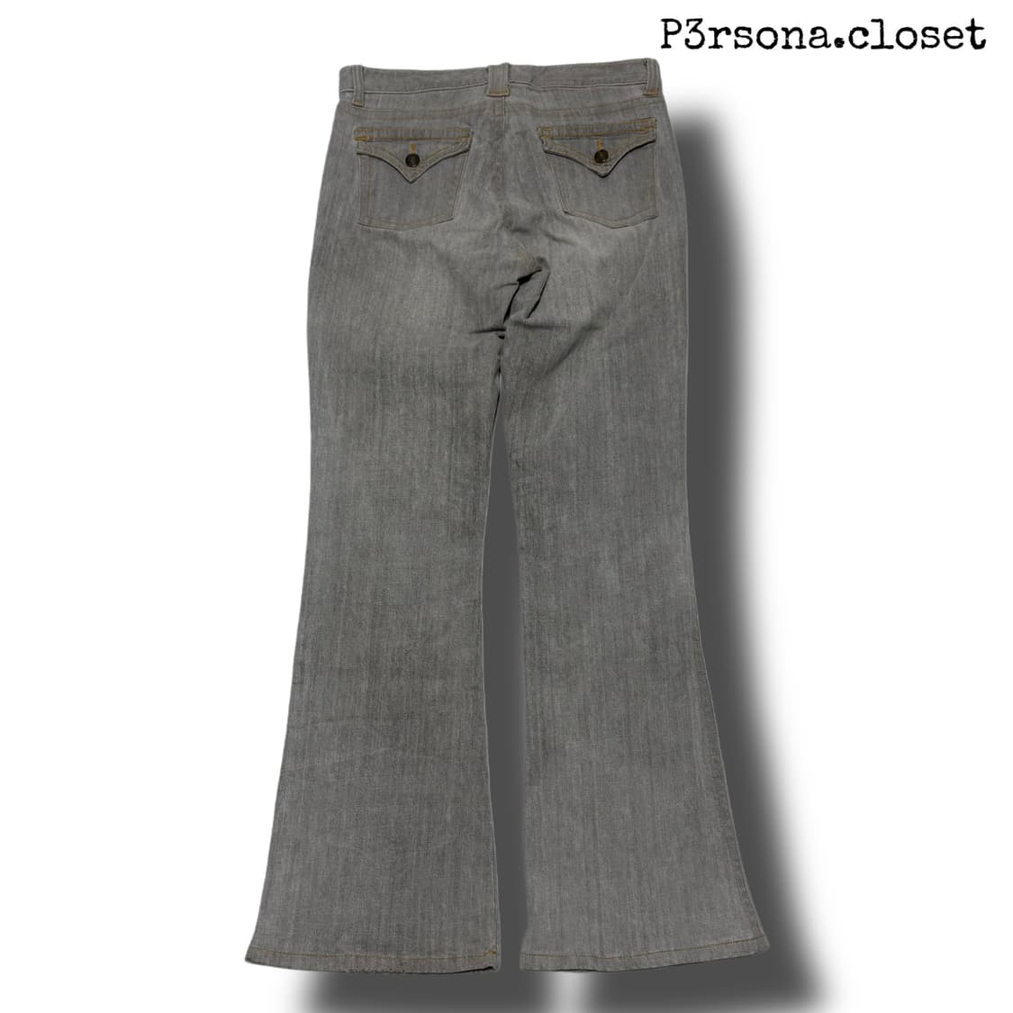 gray boot cut jeans 상품이미지2