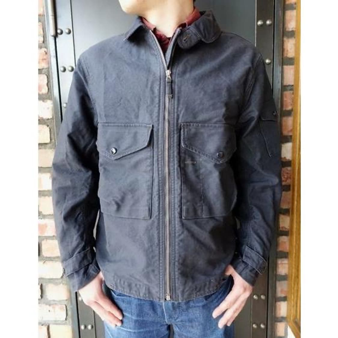 [42]프리휠러스 S-8 AVIATORS JACKET NAVY 상품이미지5