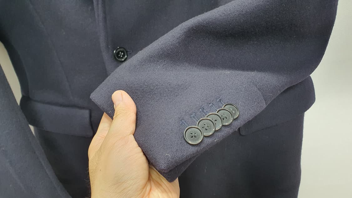 베트멍 넥 자수 오버핏코트 S사이즈 105정도 상품이미지6