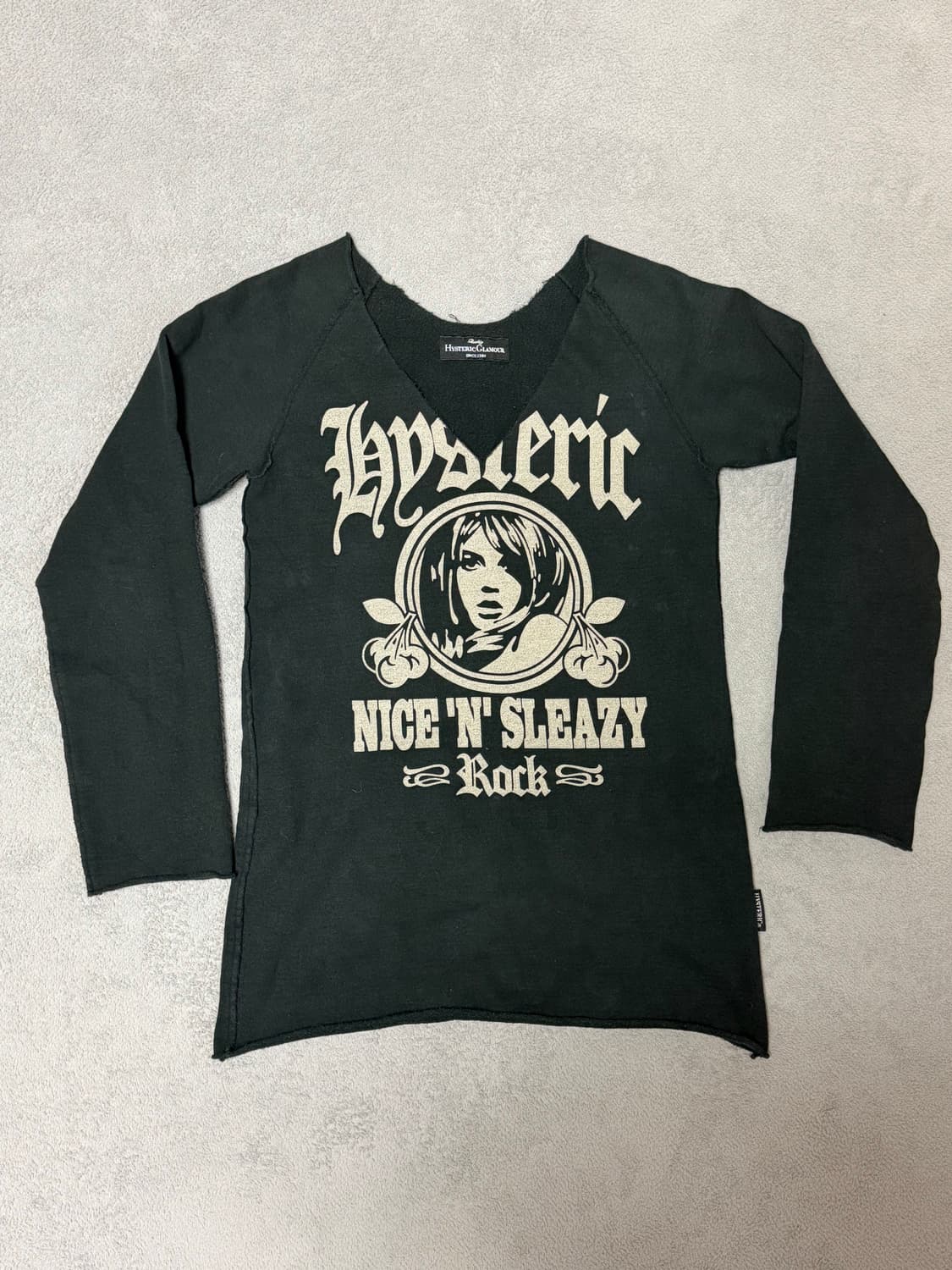 Hysteric Glamour Cut Saw Long Sleeve 상품이미지1