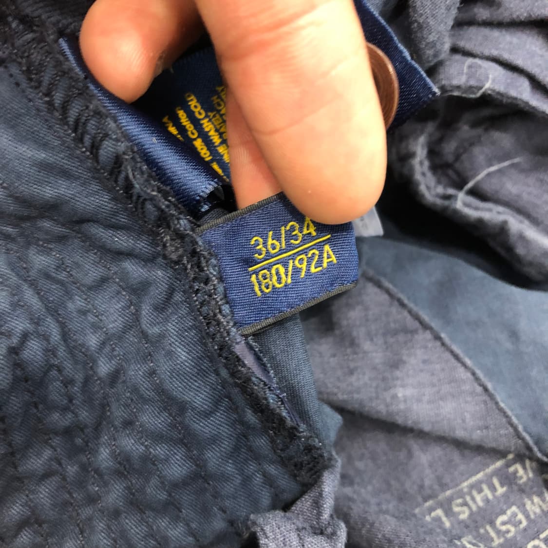 36 폴로 랄프로렌 네이비 카고팬츠 상품이미지5