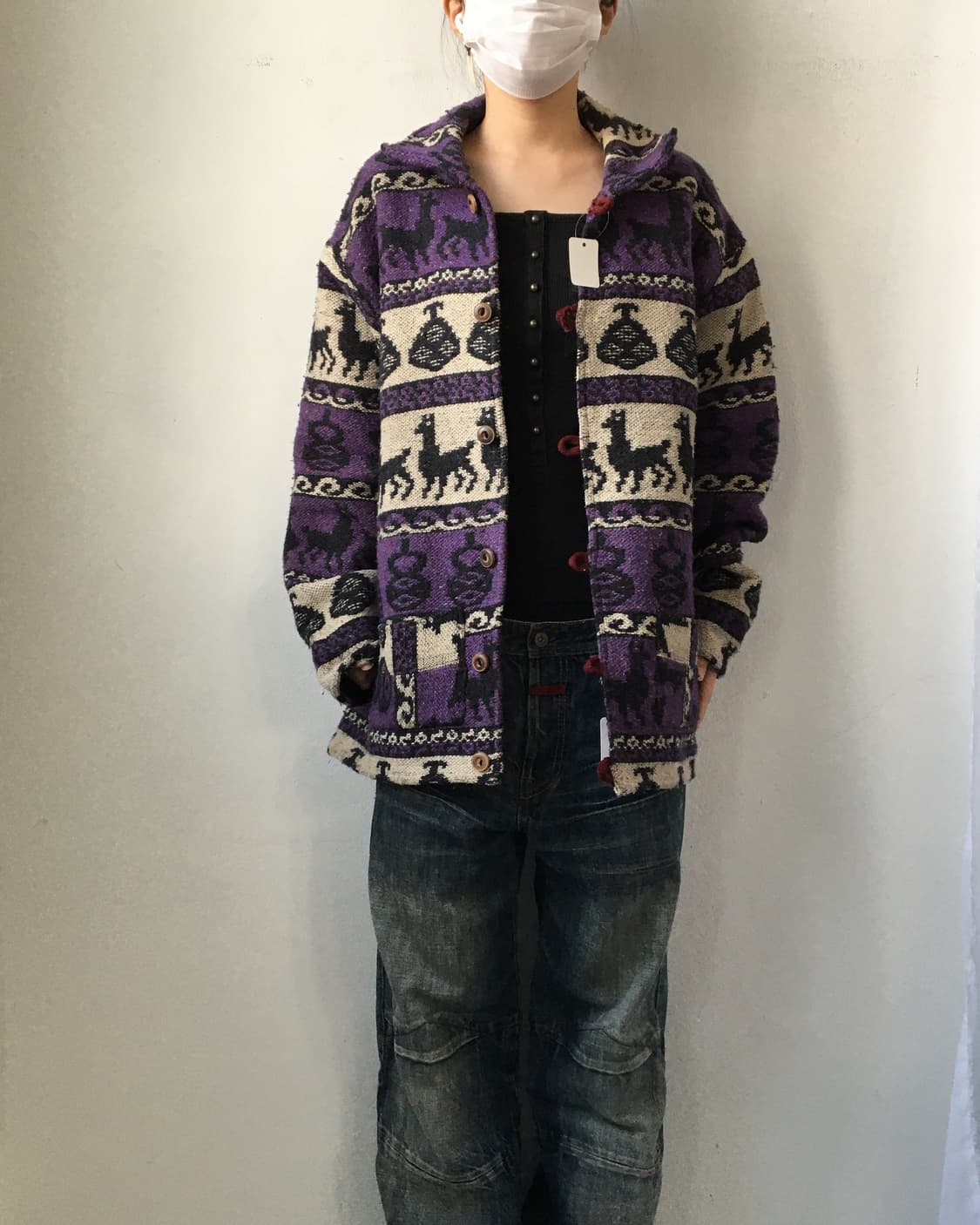 Alpaca pattern jacket 상품이미지7