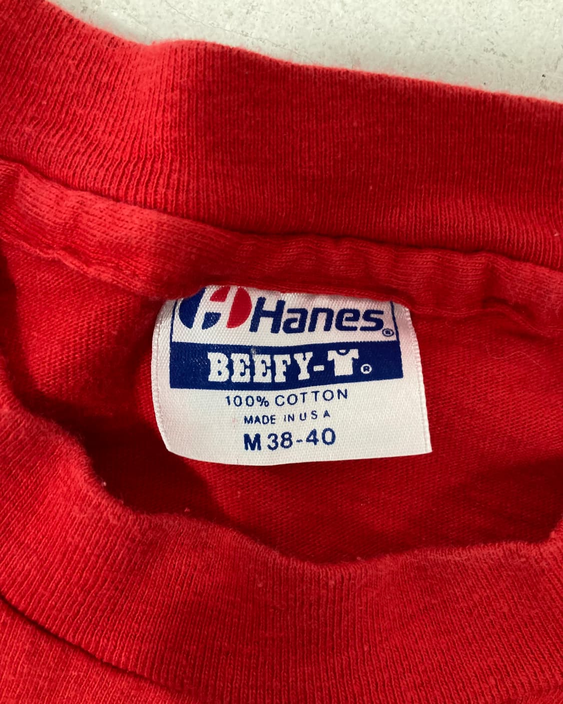 80s Single Stitched Tee (red) 상품이미지3