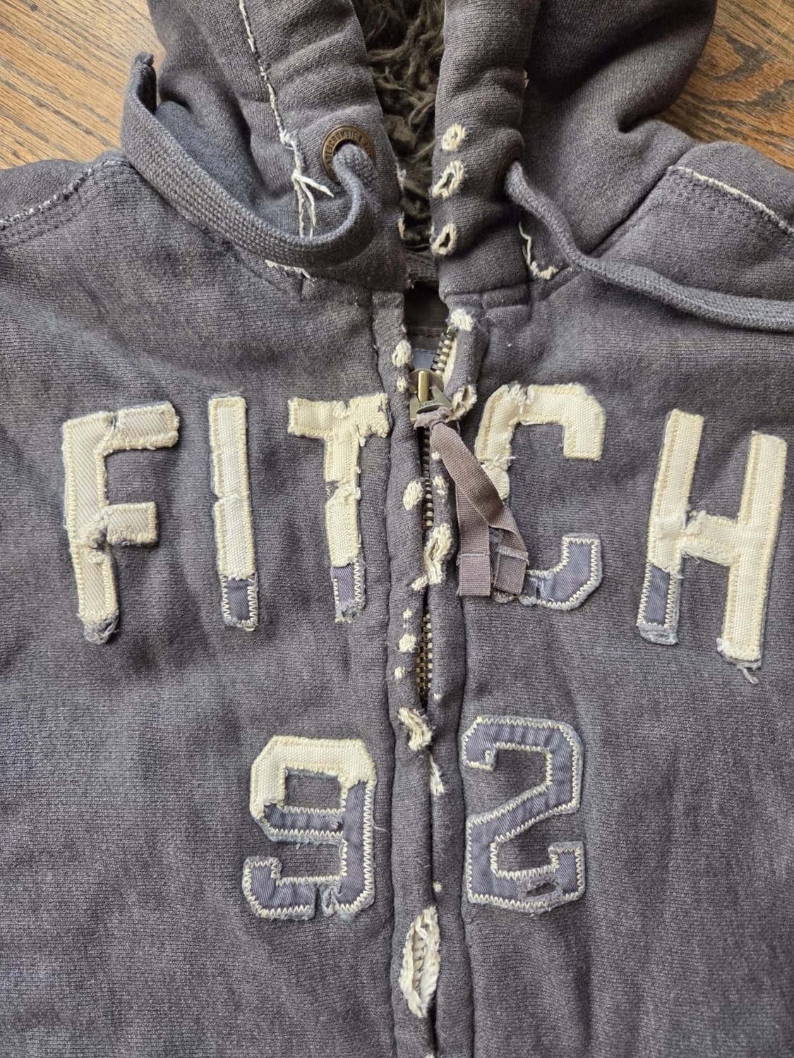 아베크롬비 앤 피치 울프죠 후드 집업 자켓 상품이미지2