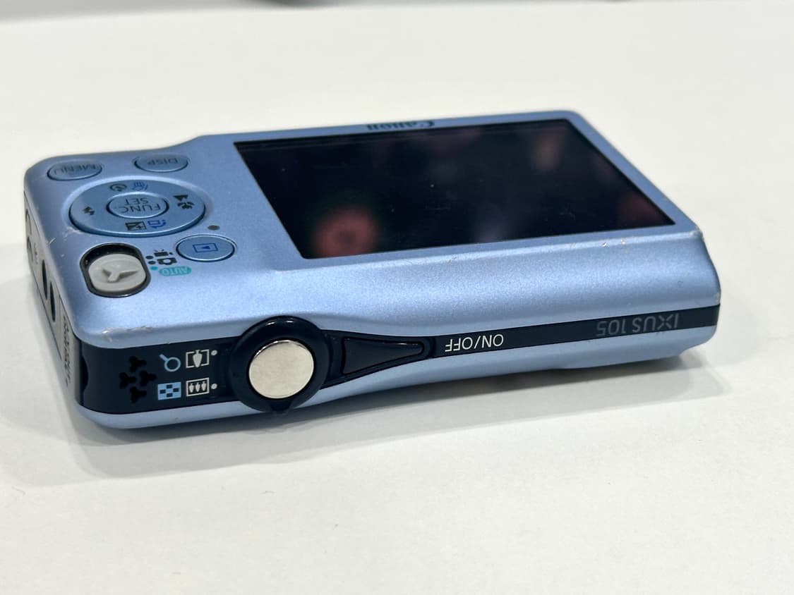 캐논 익서스 105 블루 디지털카메라 빈티지디카 작례있음 상품이미지5