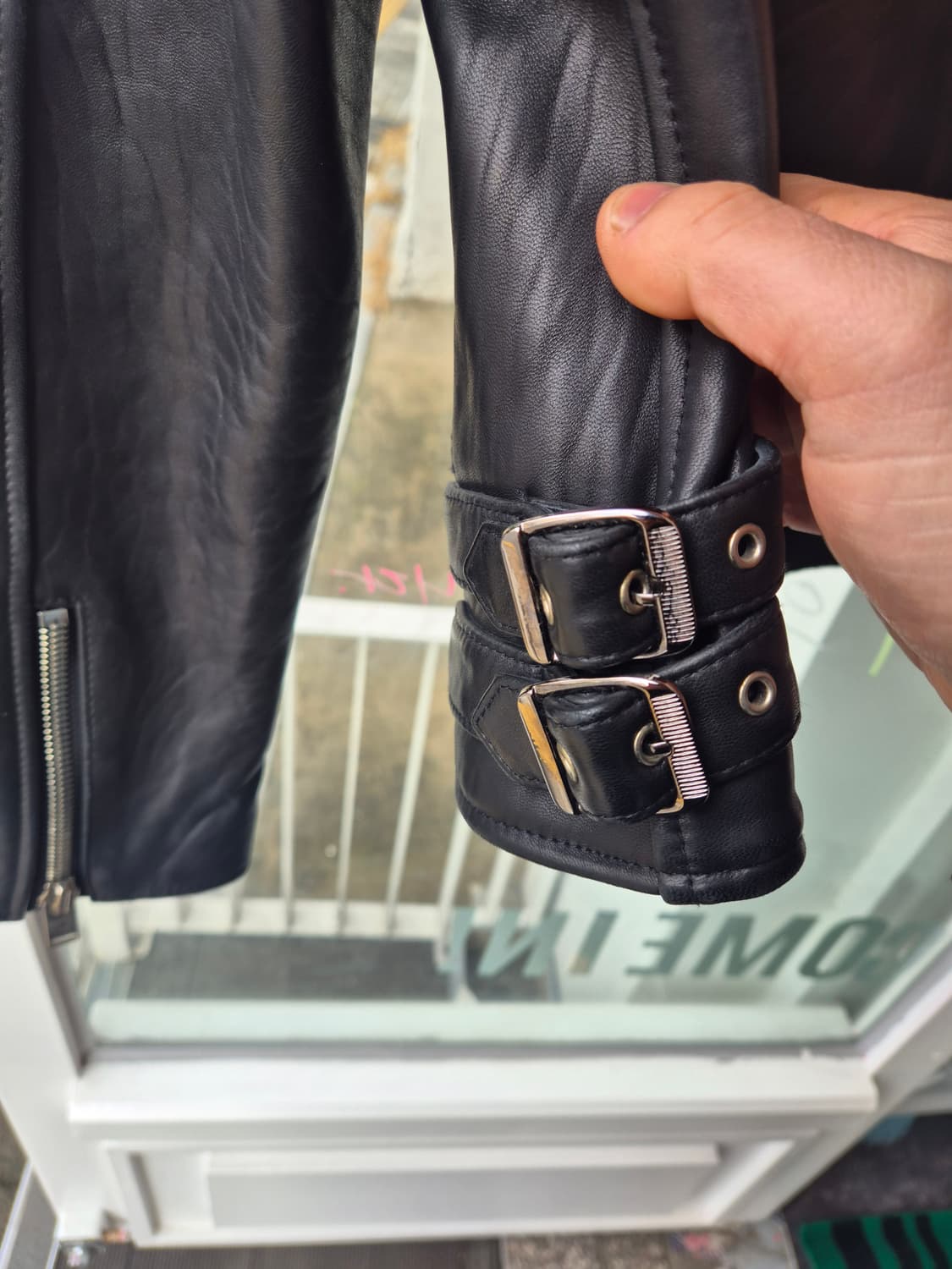 Gold Mine 가죽 라이더 자켓입니다 상품이미지6