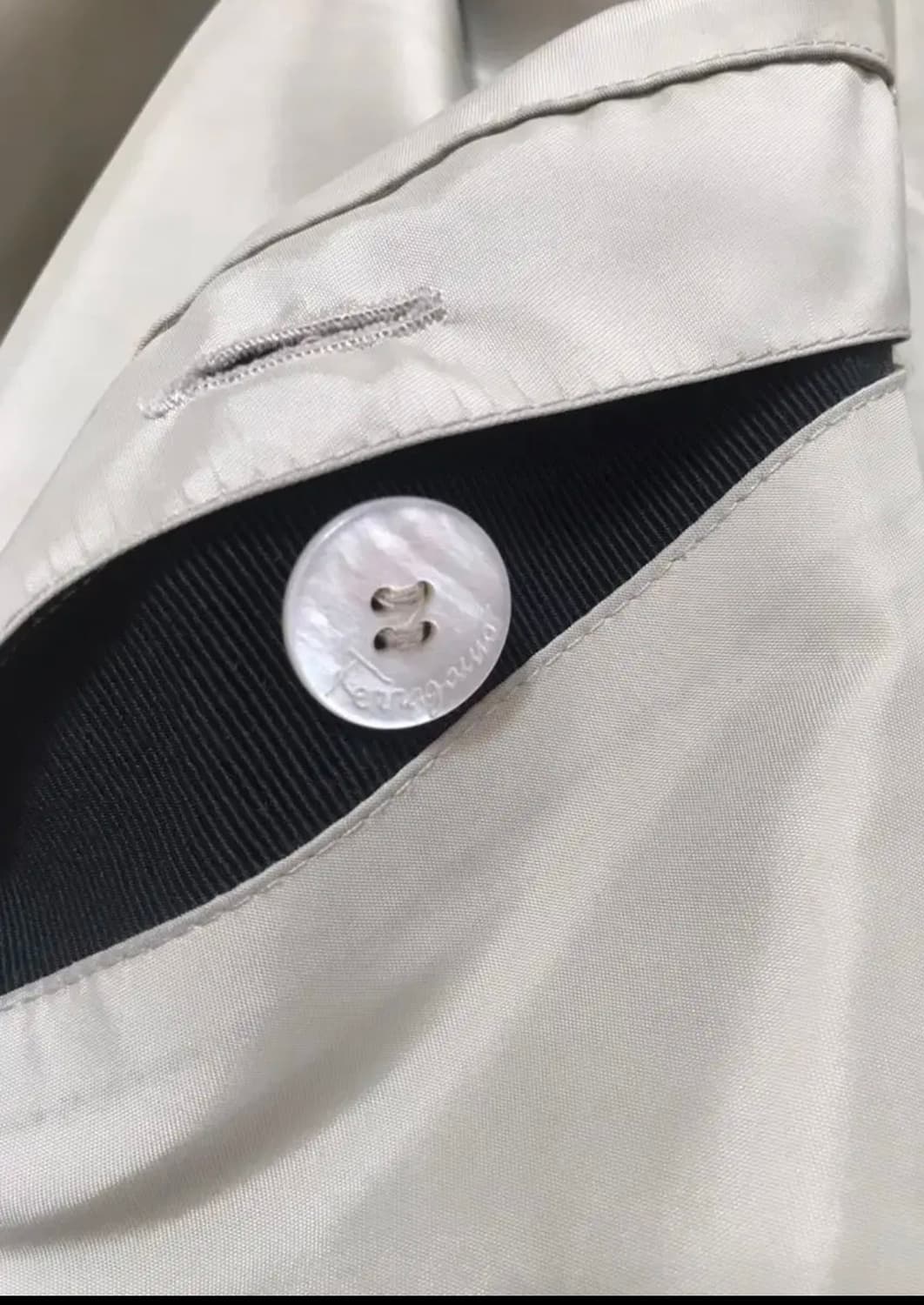 (정품)페레가모/페라가모 트렌치코트 상품이미지5