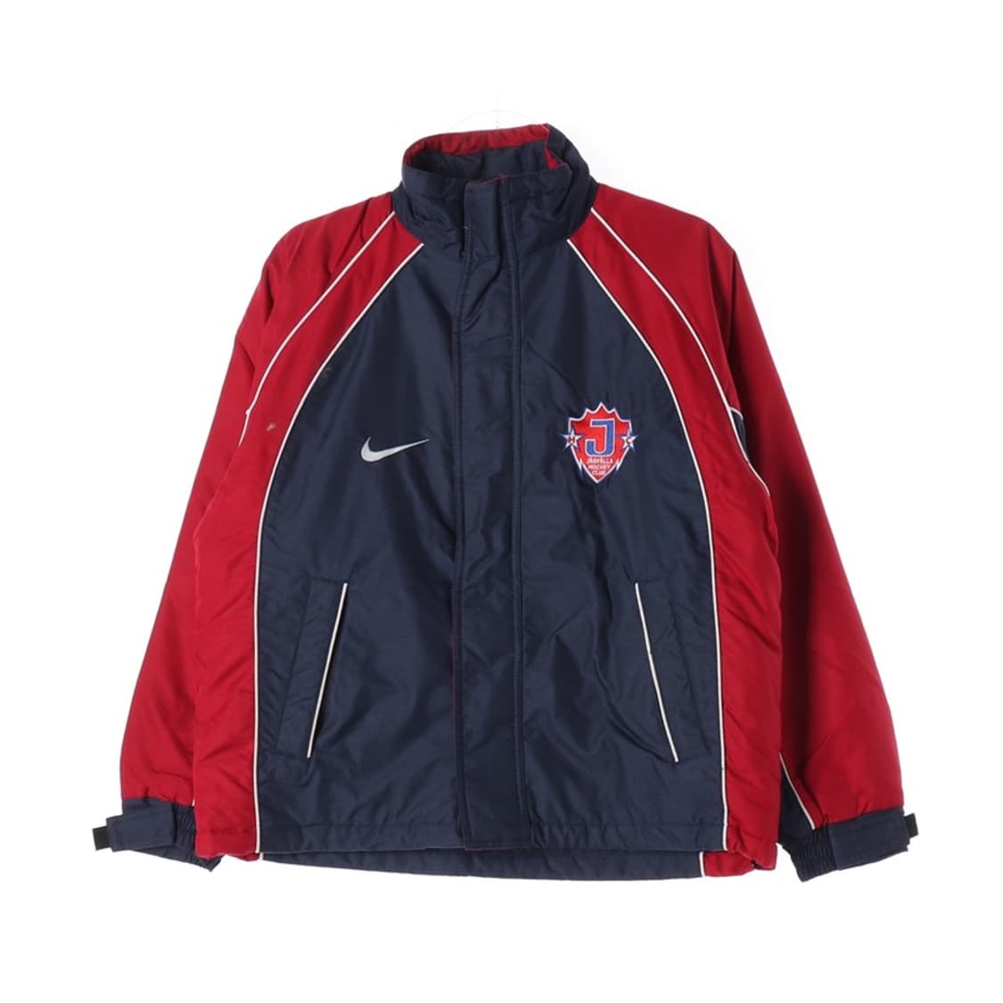 나이키 스우시 레드 네이비 올드스쿨 자켓 M 상품이미지1