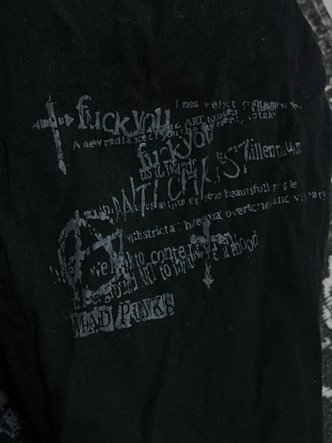 Mad Punk chain hooded zip-up L 상품이미지6