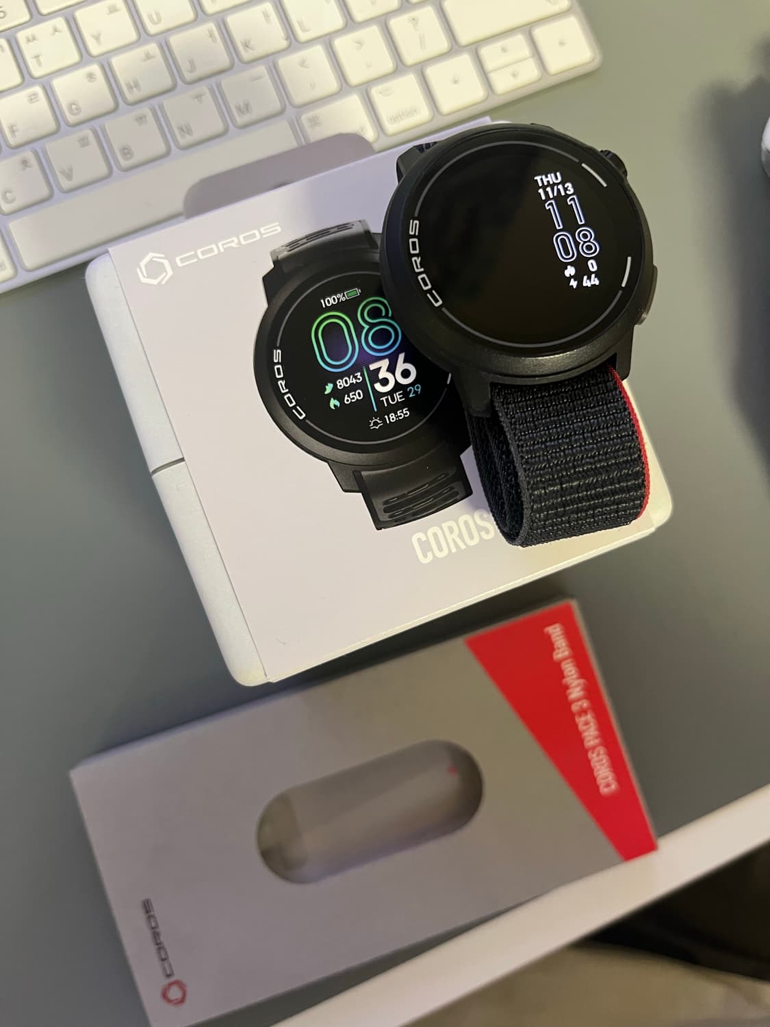 코로스 페이스 프로 블랙 + 나일론 밴드 상품이미지2