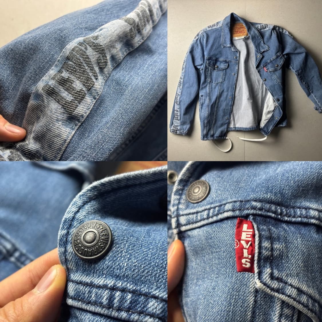 리바이스 사이드라인 데님 자켓 상품이미지3