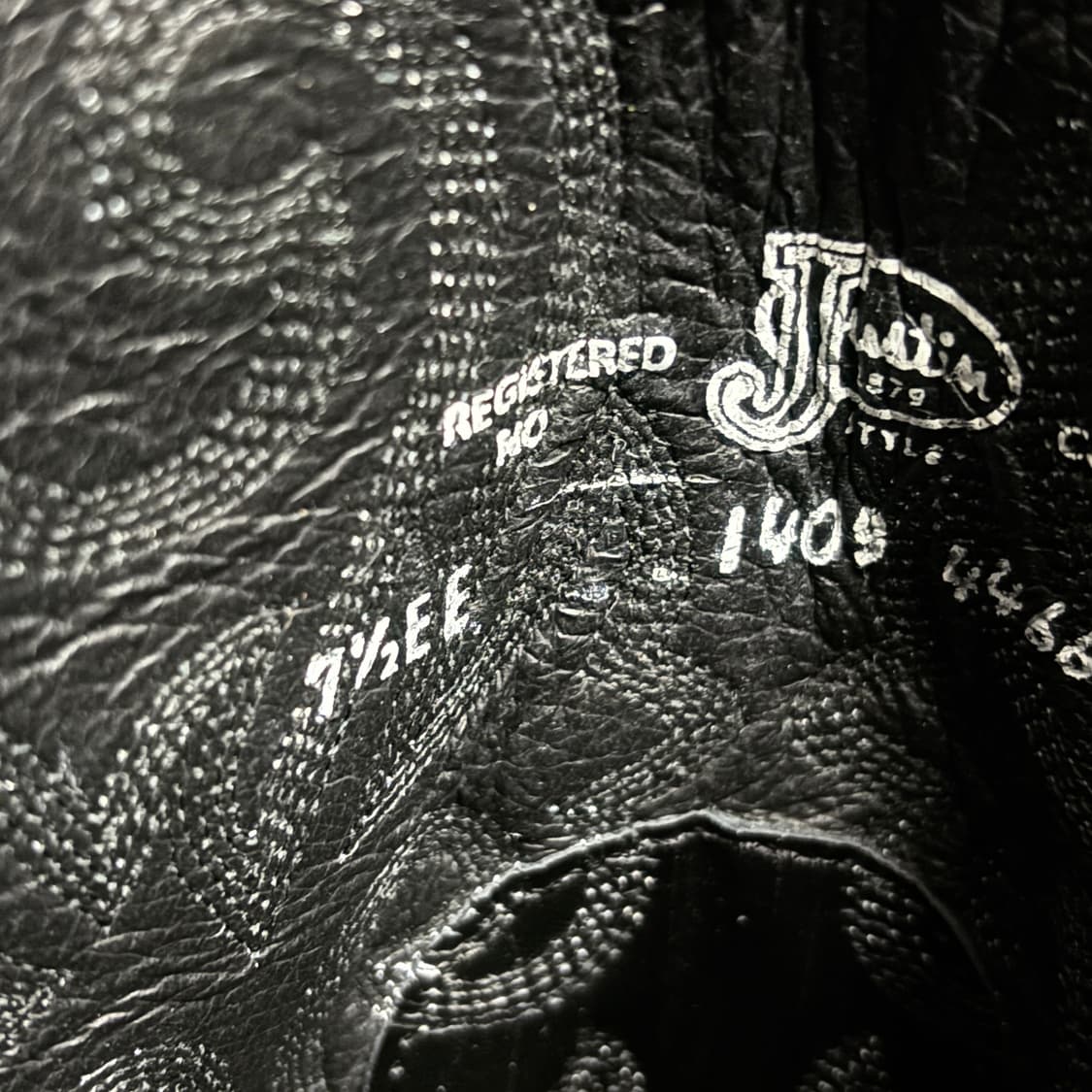 저스틴 justin 웨스턴 부츠 7.5EE (250~255) 상품이미지10