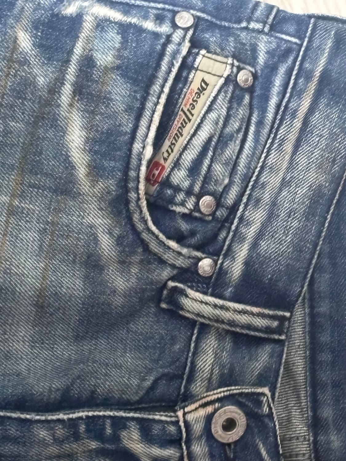 (W) 디젤 D-에비 부츠컷 앤 플레어 진 1969 09i03 다크 블루 상품이미지4