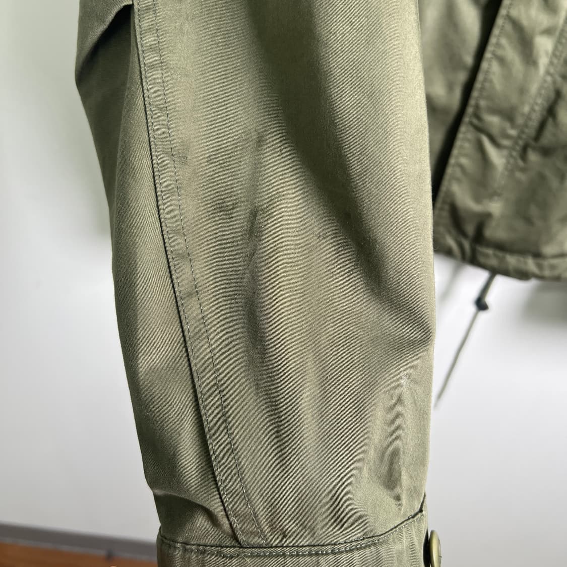 A.P.C 아페쎄 카키 블루종 밀리테어 자켓 L 상품이미지10