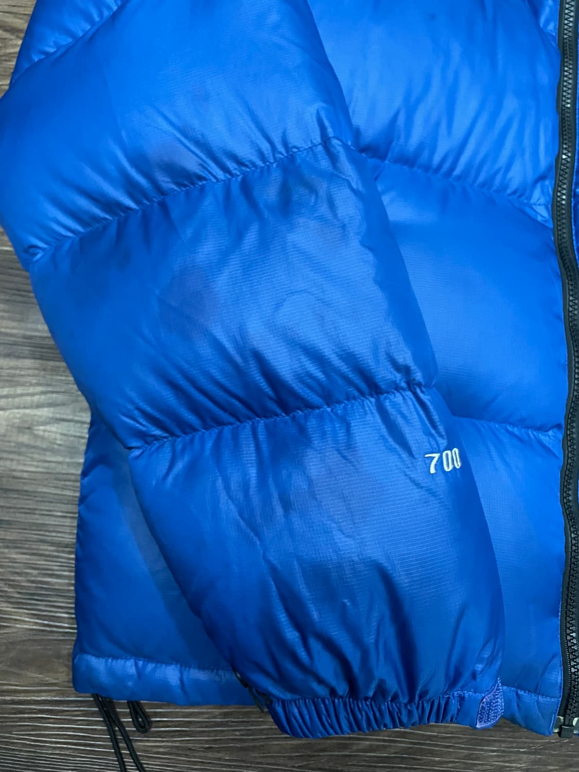 노스페이스 700 눕시 구스다운 푸퍼 패딩 블루 상품이미지6