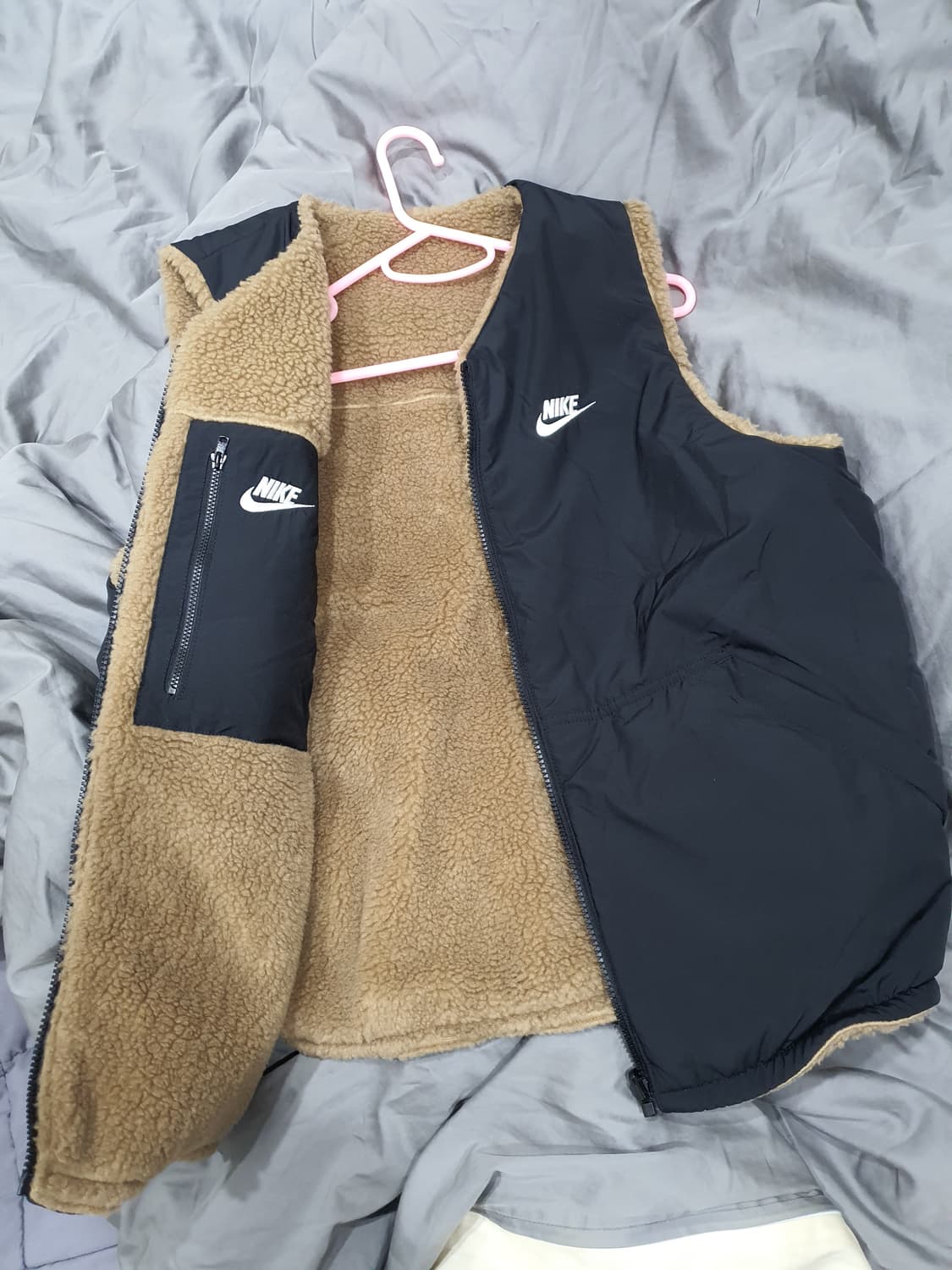 나이키 리버시블 양털베스트 상품이미지2