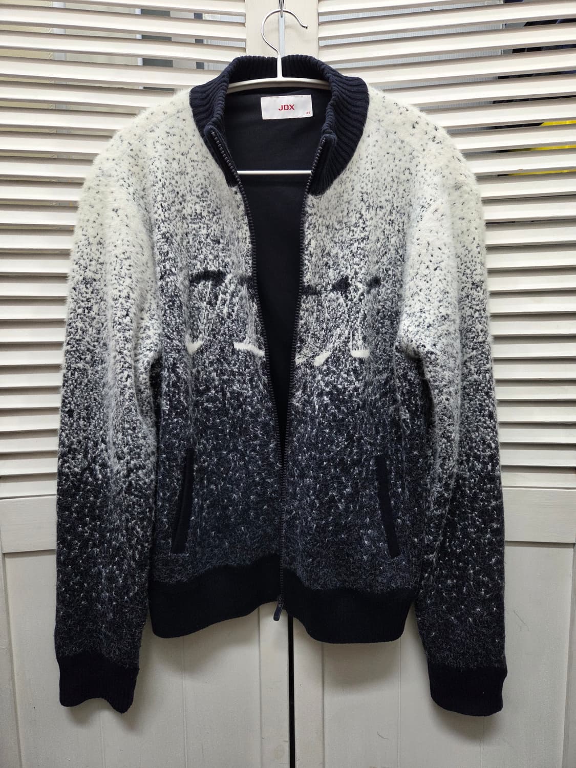 JDX 그라데이션 울캐시미어 골프 가디건 상품이미지2