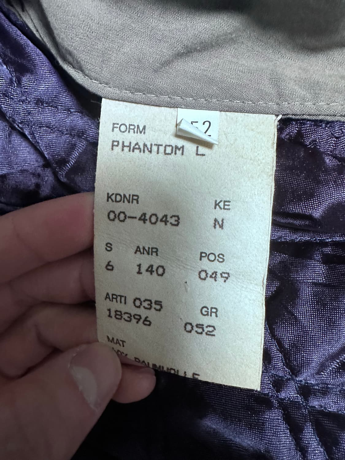 휴고보스 화이트탭 리얼 빈티지 트렌치 코트 상품이미지3