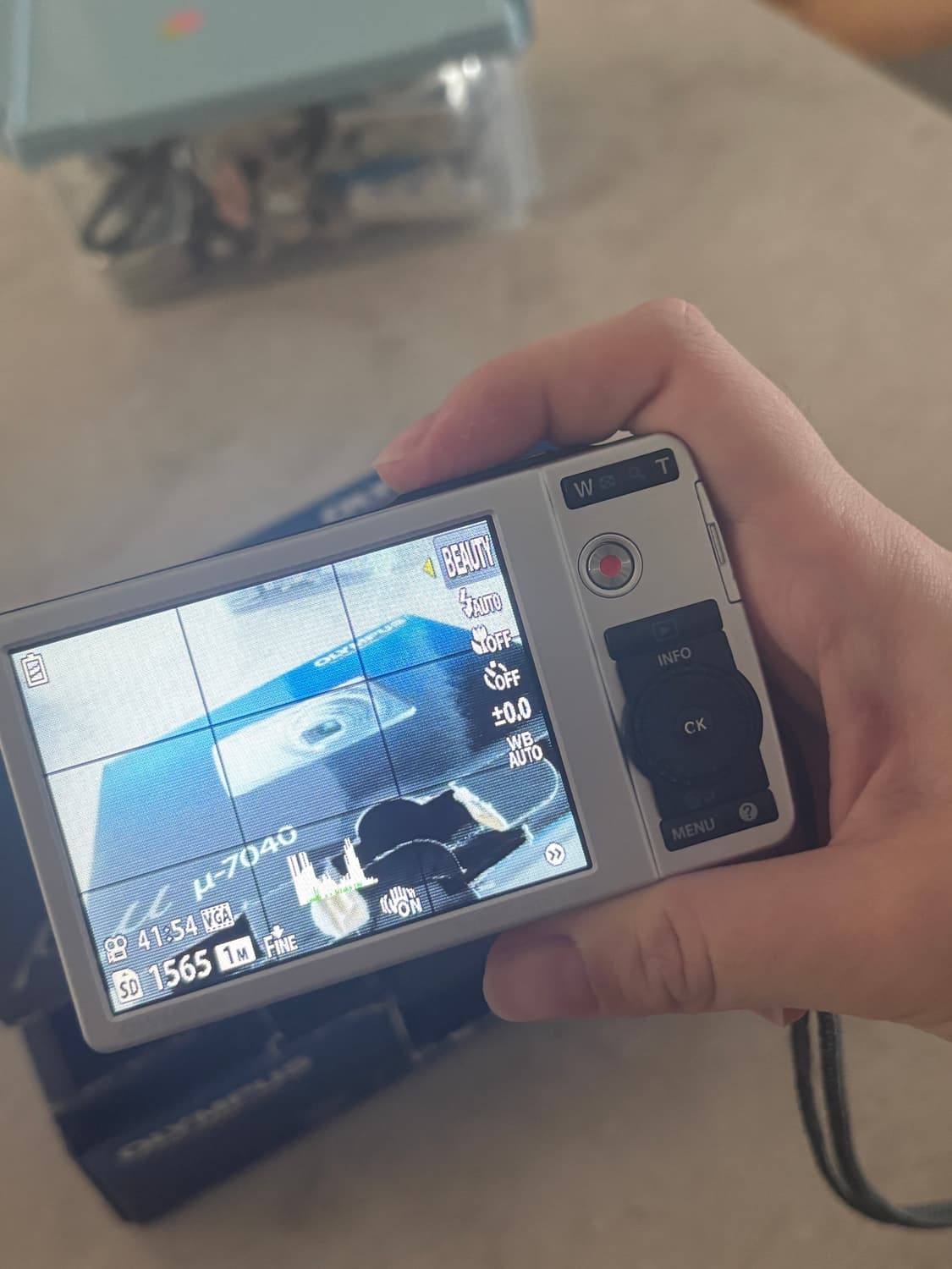 [하투하 유하 디카] 올림푸스 뮤 7040 블루 상품이미지2