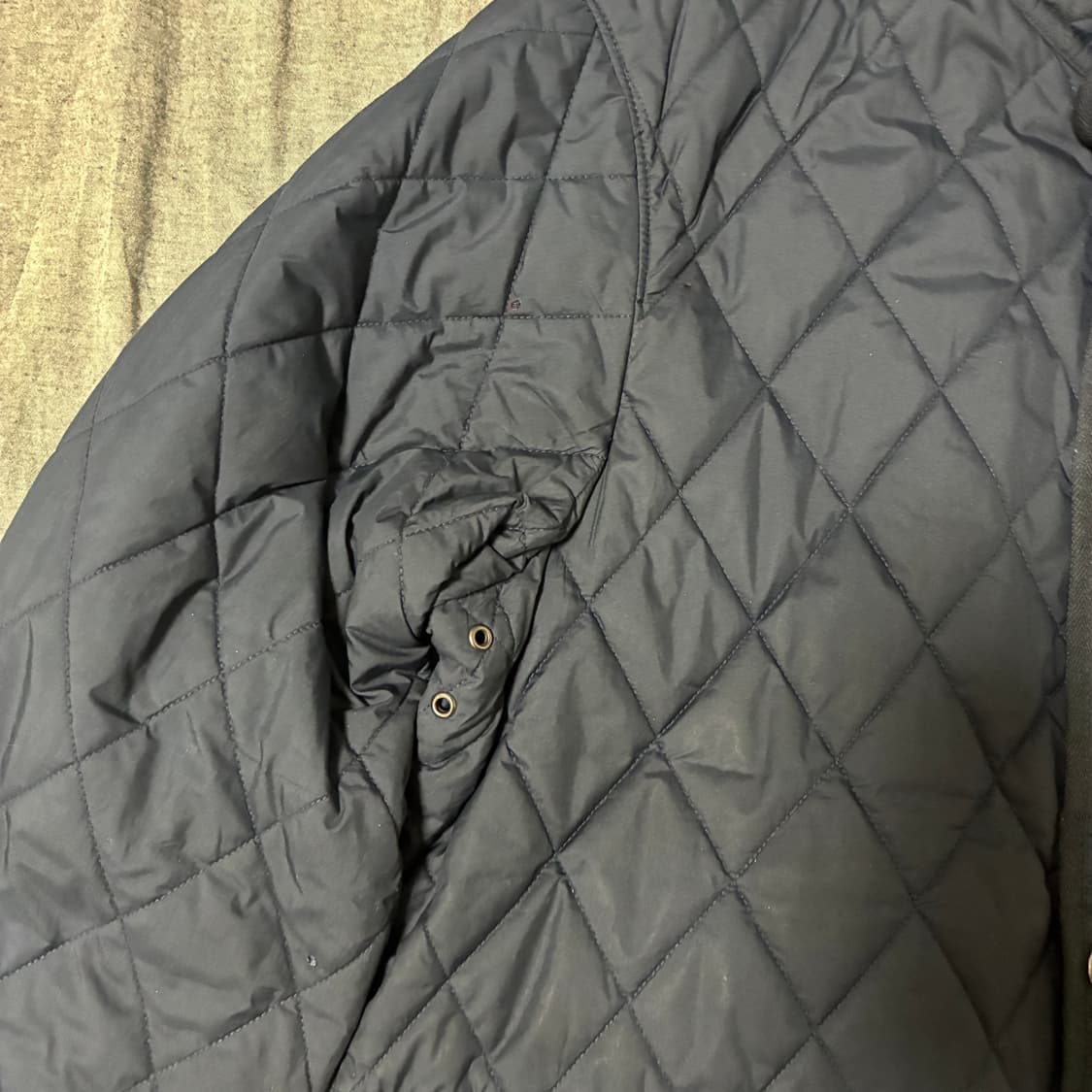 폴로 네이비 퀼팅 자켓 L 상품이미지10