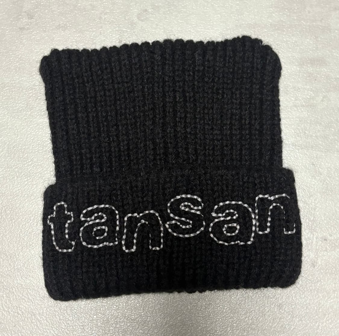 탄산 마그네슘 로고 캣 비니 블랙 상품이미지2