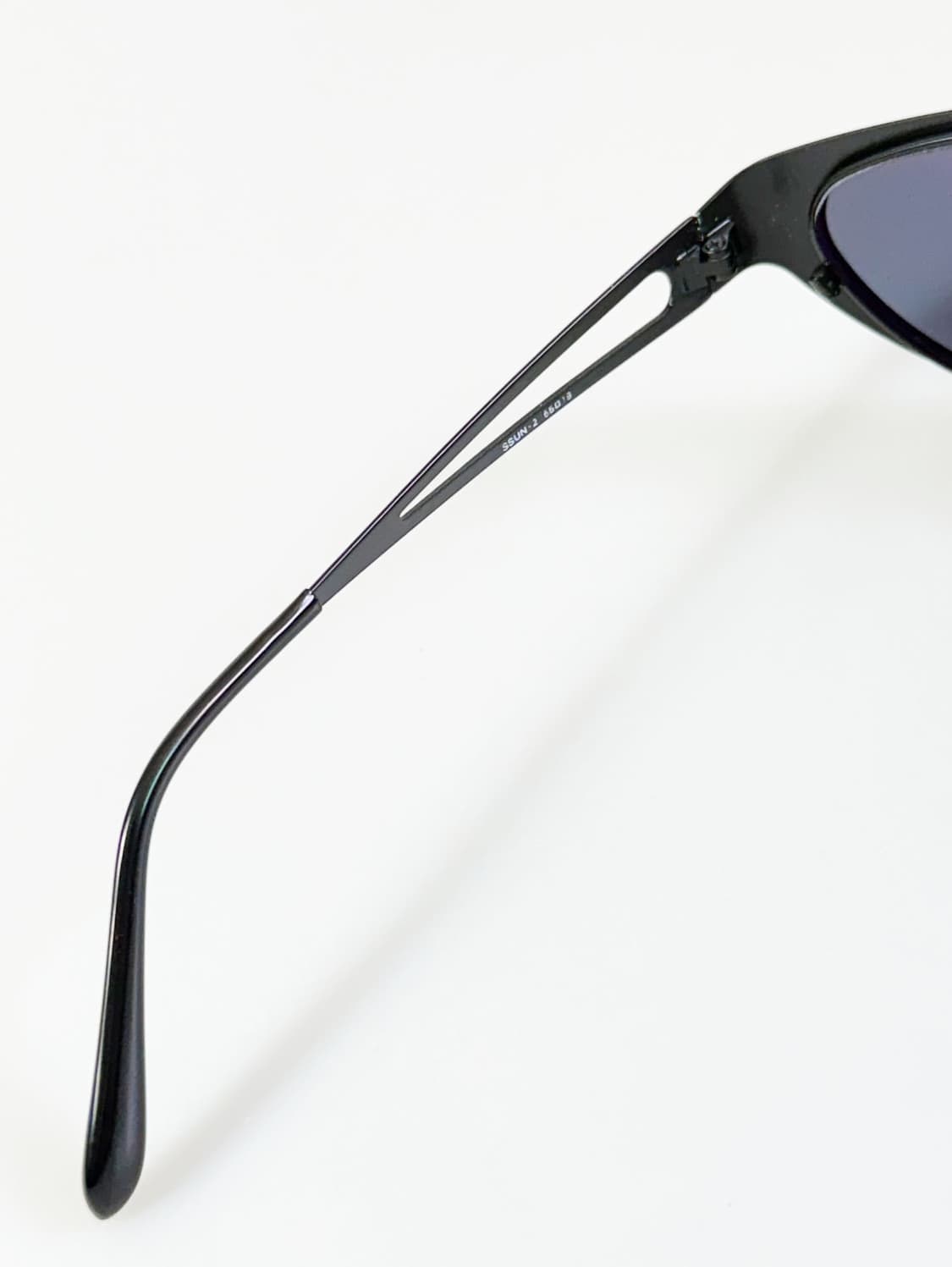 VALENTINO SONIA JAPAN 블랙 메탈릭 빈티지 선글라스 상품이미지8